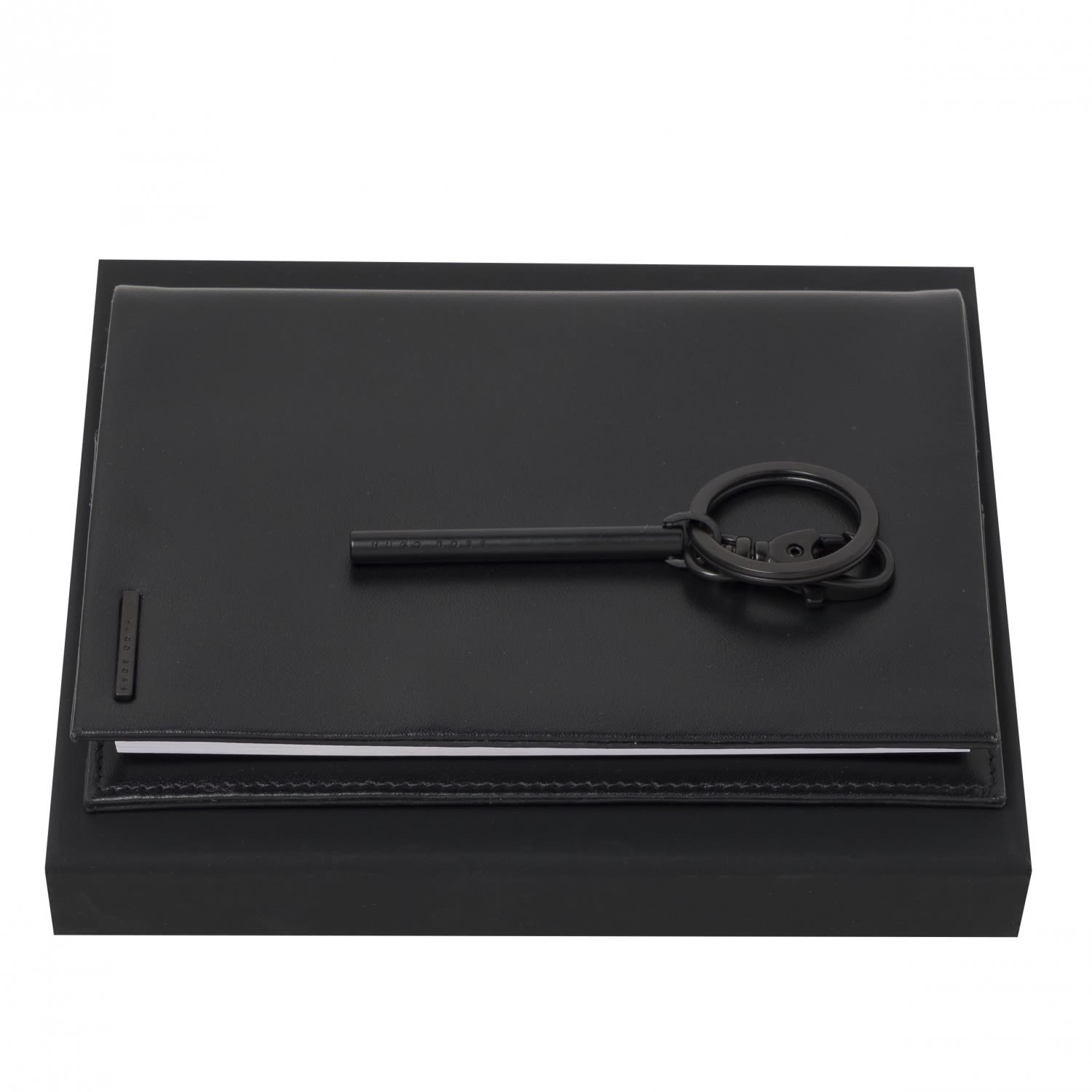 Set HUGO BOSS Black (key ring & notebook cover)