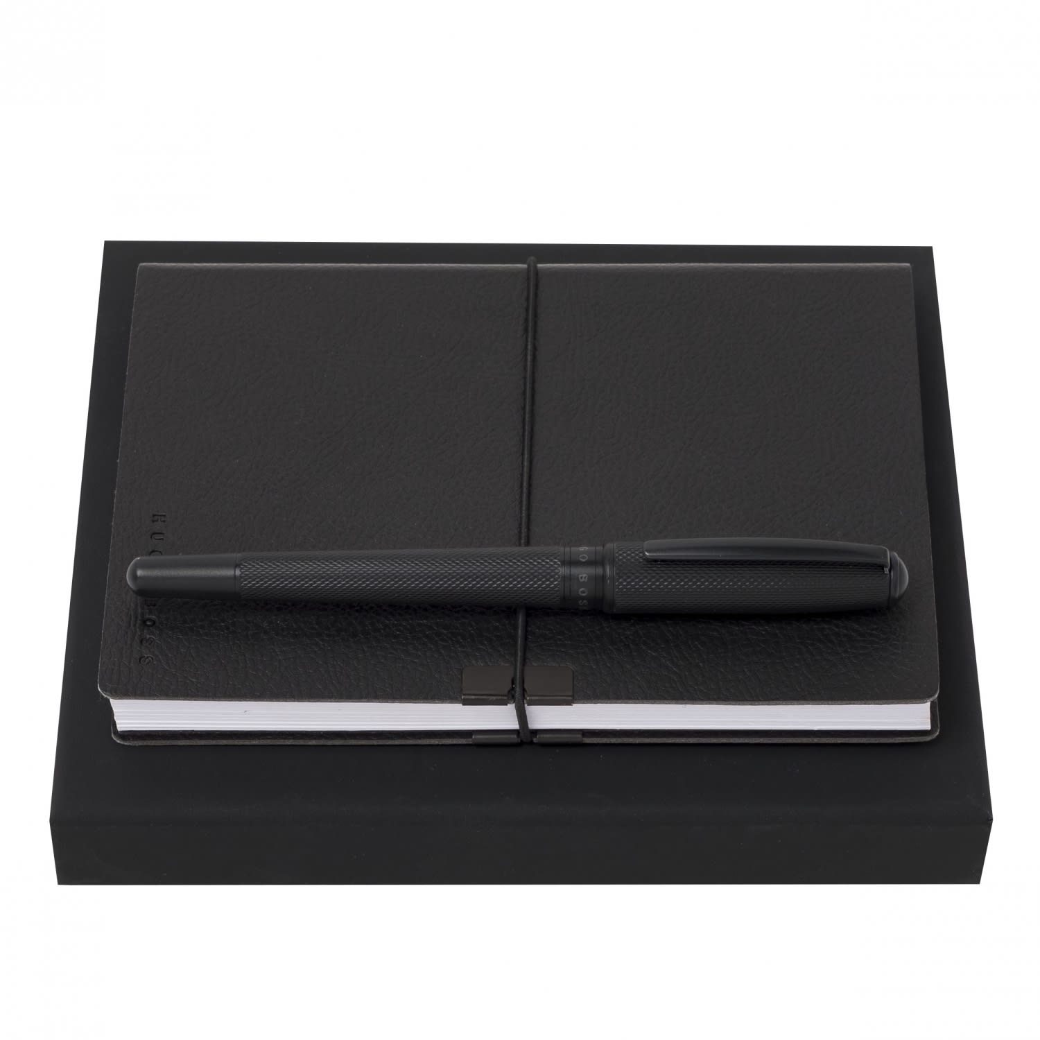 Set HUGO BOSS Black (rollerball pen & note pad A6)