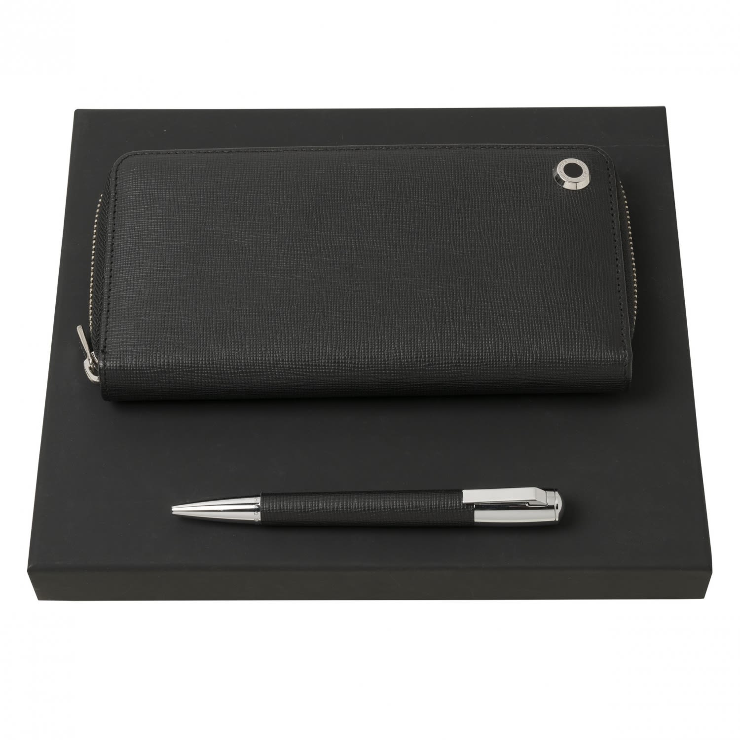 Set HUGO BOSS (ballpoint pen & long zipped folder)