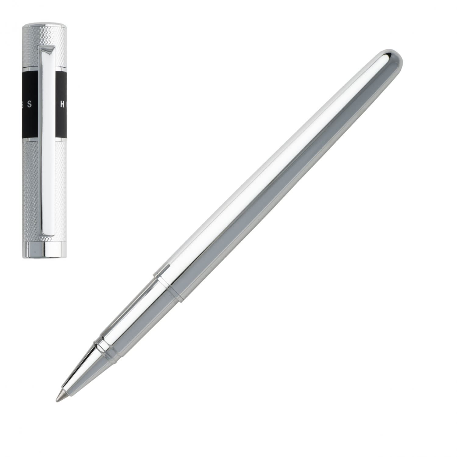 Rollerball pen Ribbon Chrome