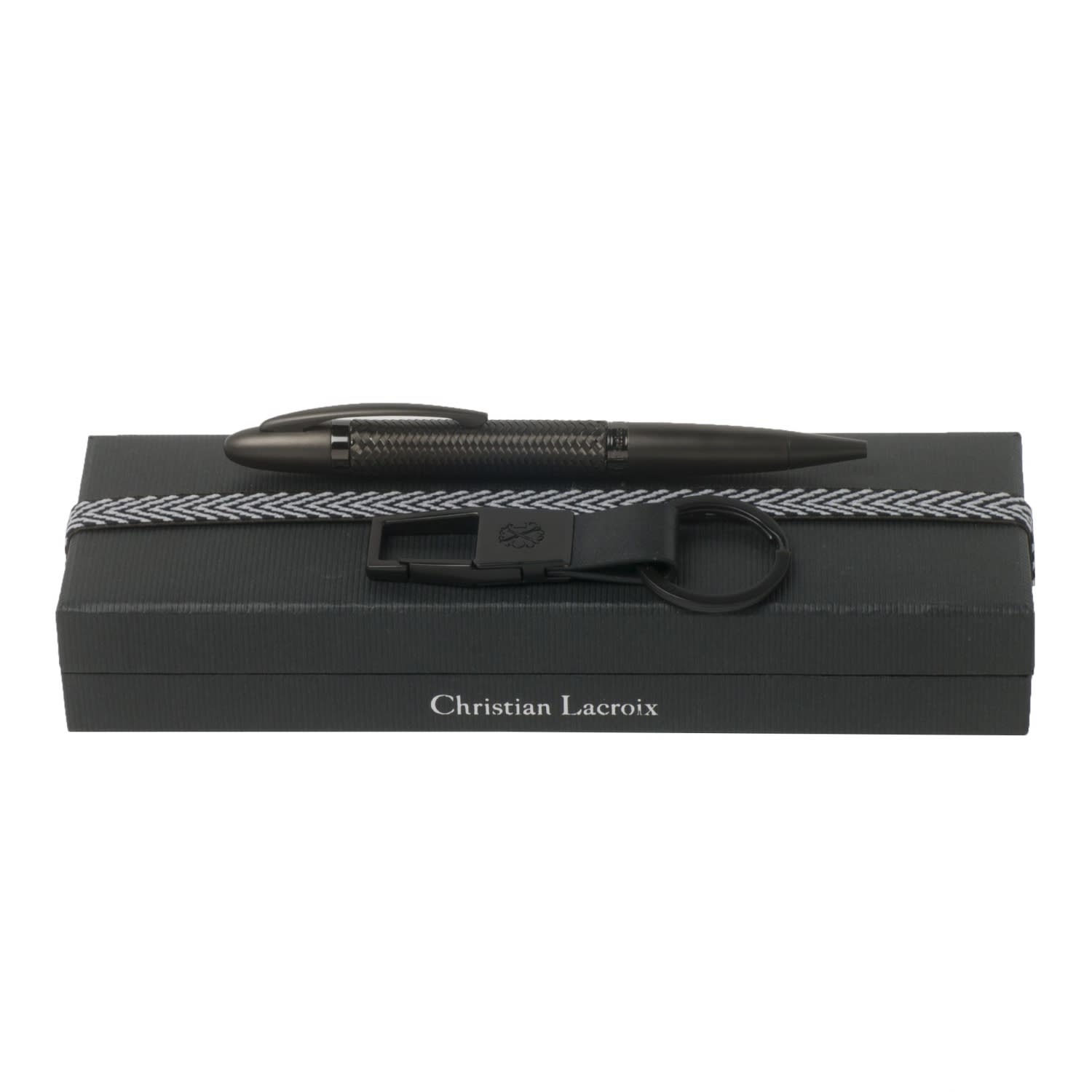 Set Textum Black (ballpoint pen & key ring)