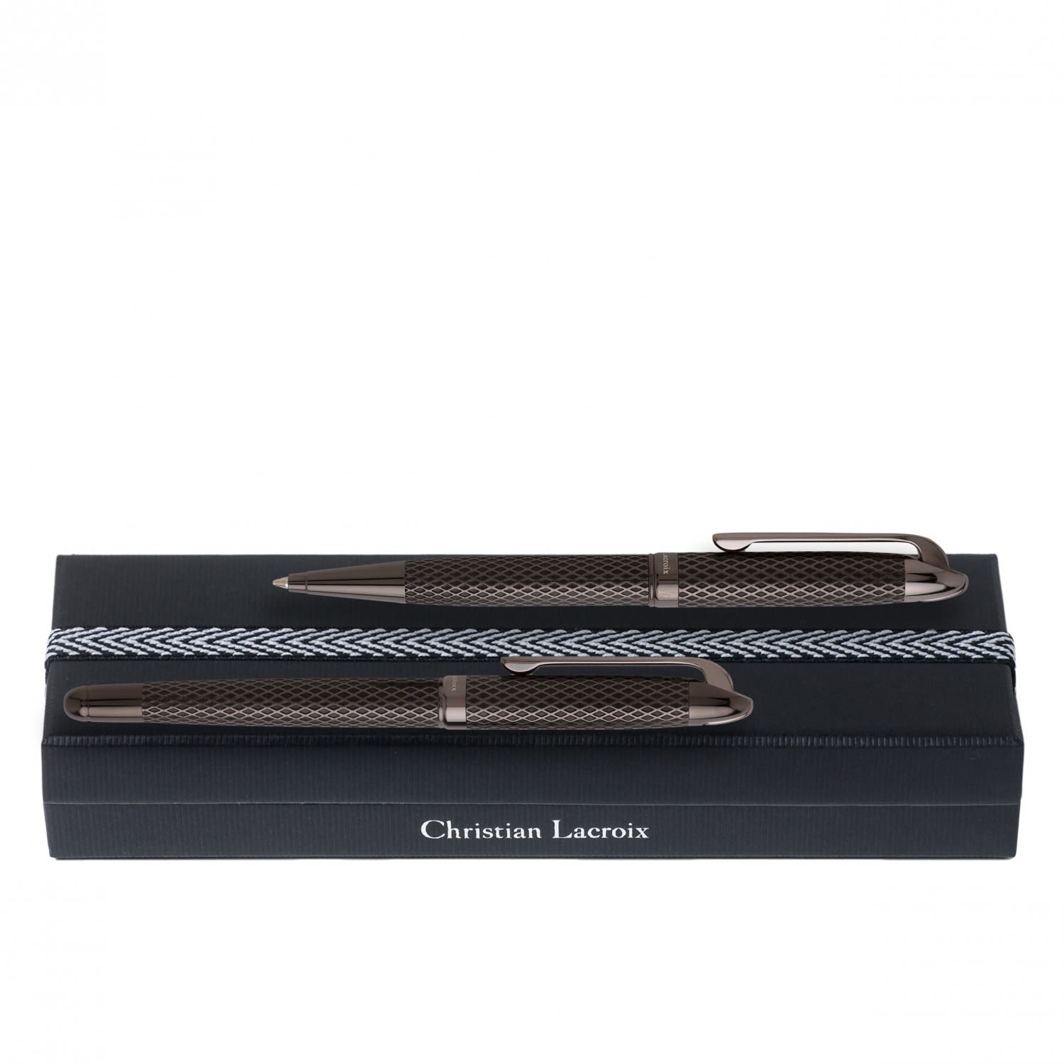 Set Rhombe Black (ballpoint pen & rollerball pen)