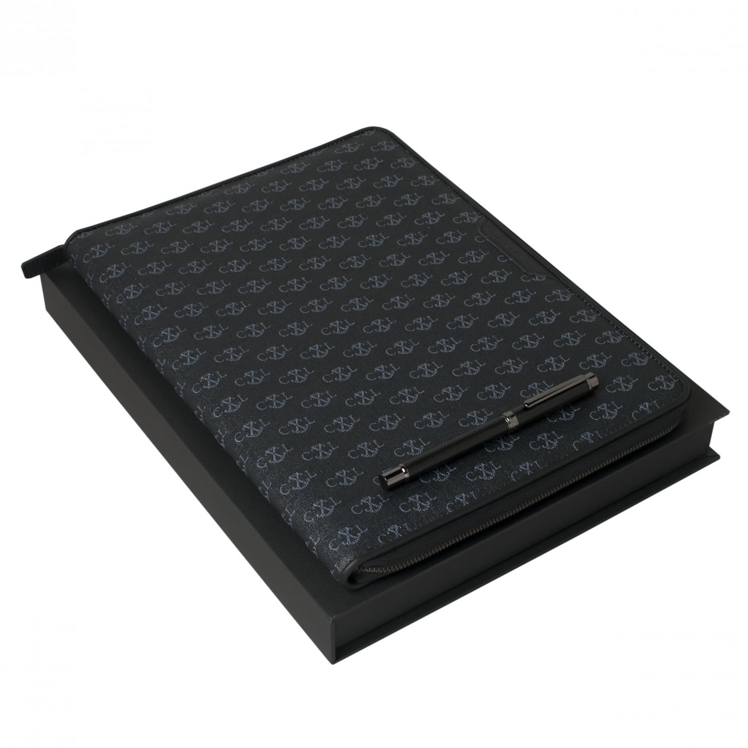 Set Seal Grey (rollerball pen & conference folder A4)