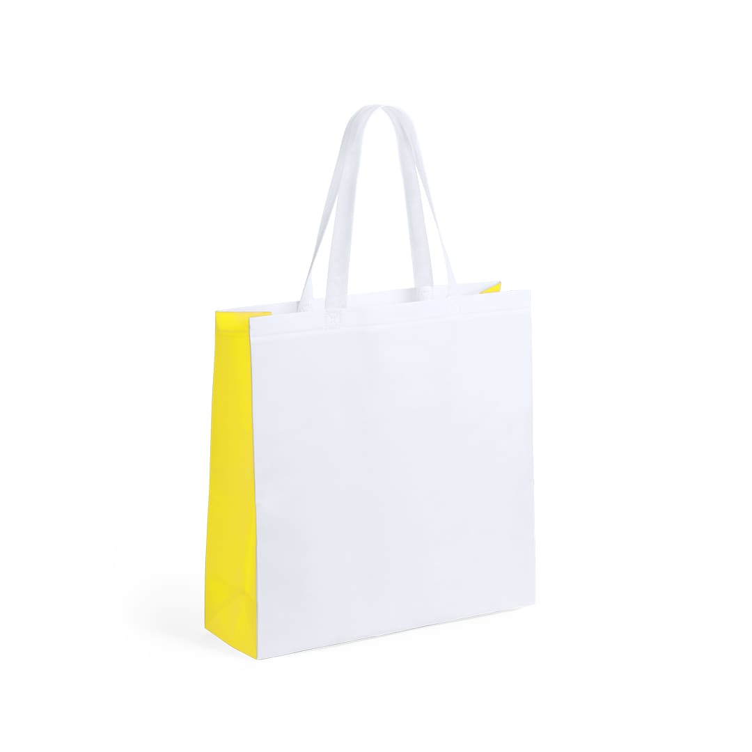 Tote Bag non woven -LOCAL stock blue- white  Decal