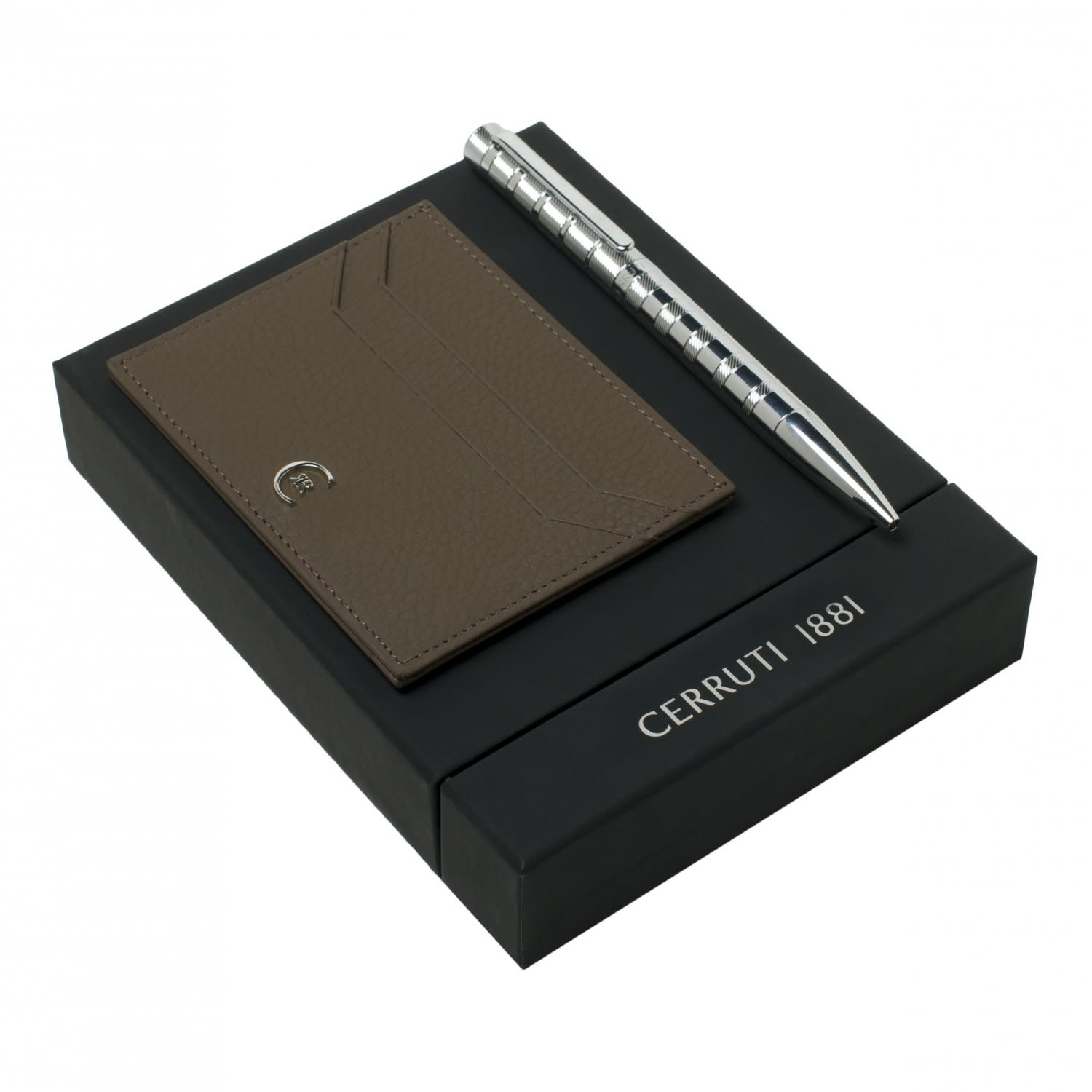 Set CERRUTI 1881 (ballpoint pen & card holder)