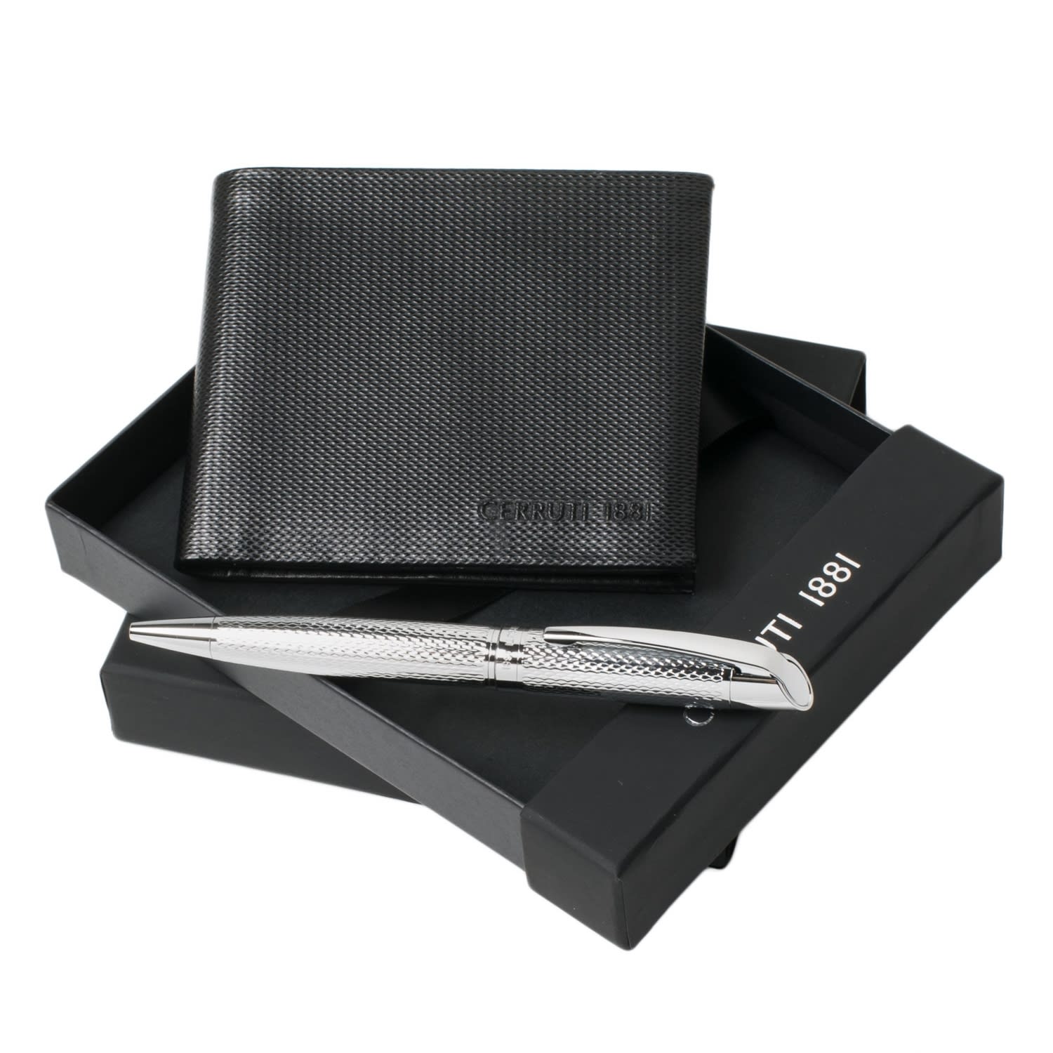 Set CERRUTI 1881 (ballpoint pen & wallet)