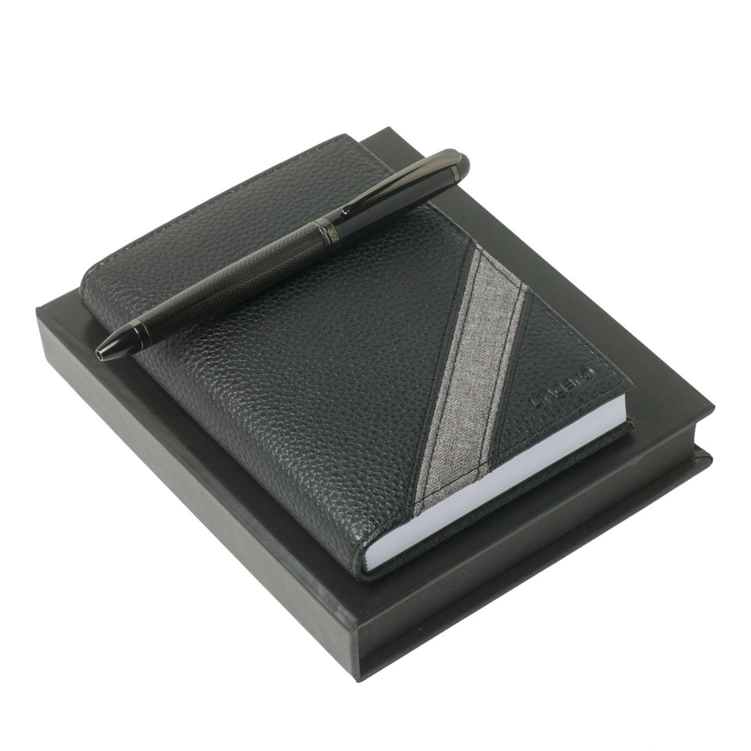 Set Alesso Black (ballpoint pen & note pad A6)