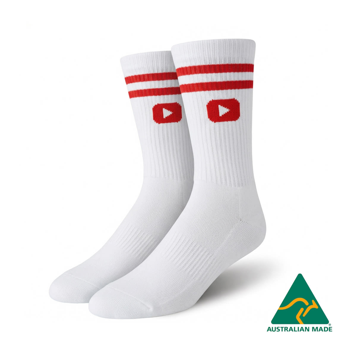 Bamboo Sports Crew - Australian Made