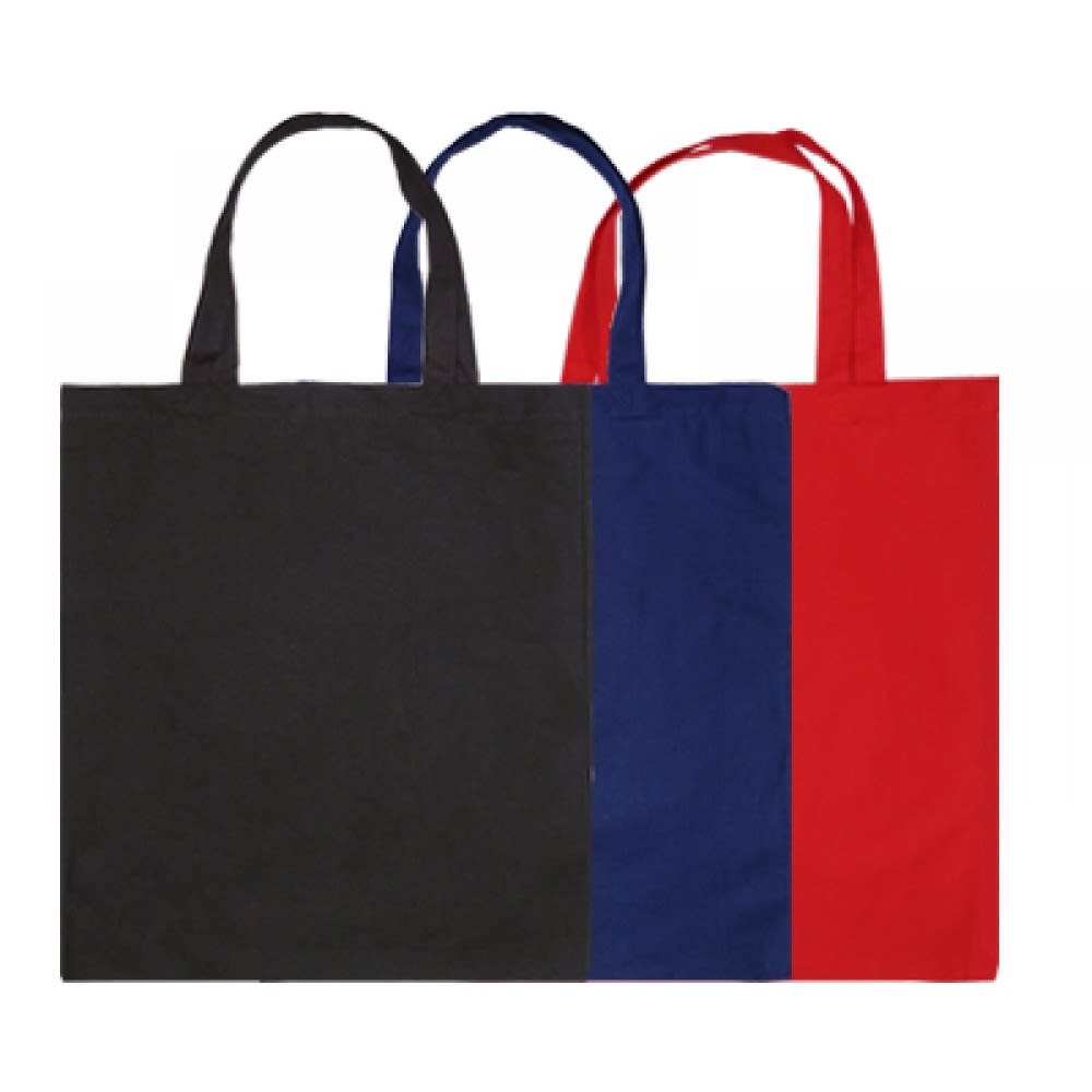 Colour Calico Bags Short Handle