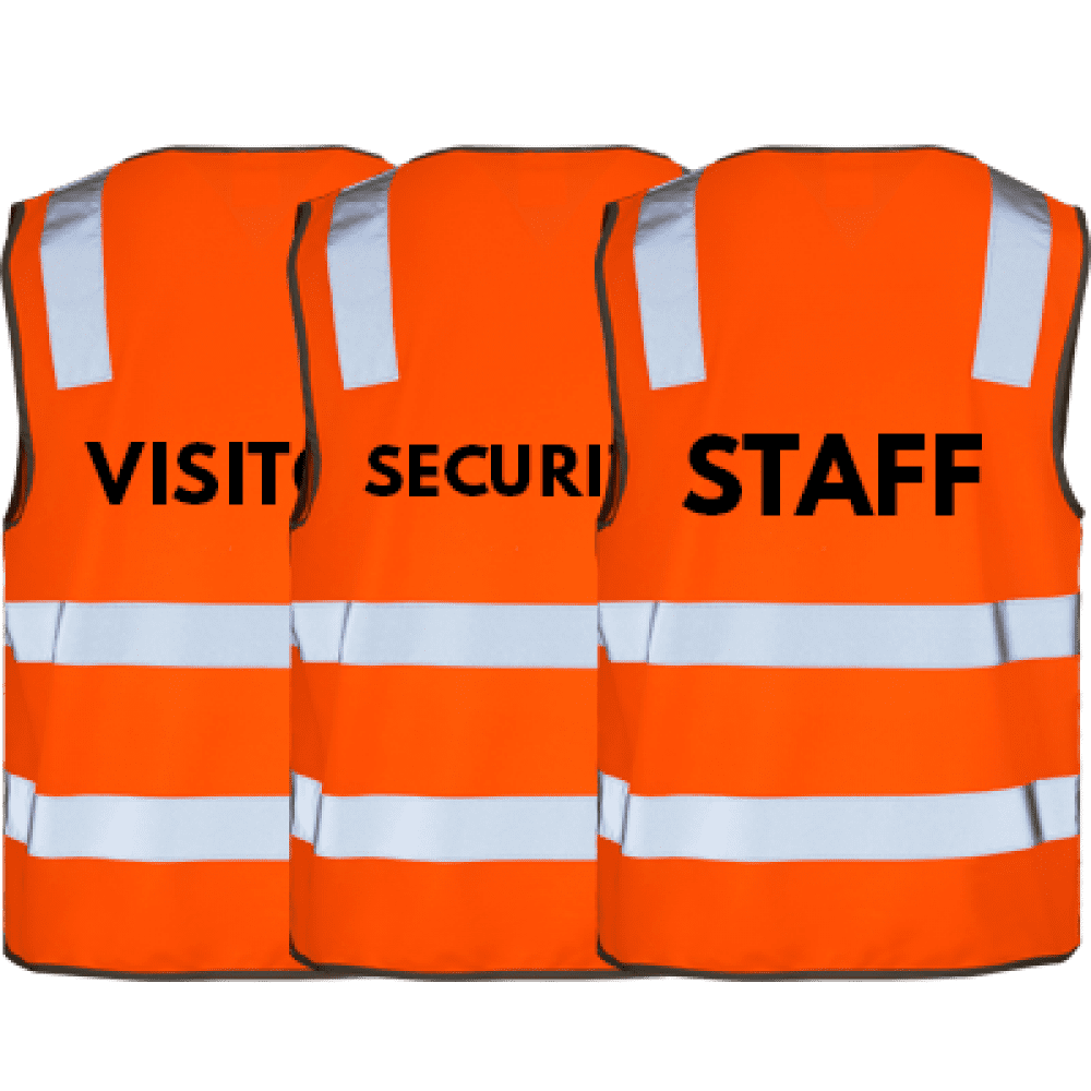 Hi-Vis Safety Vest Orange