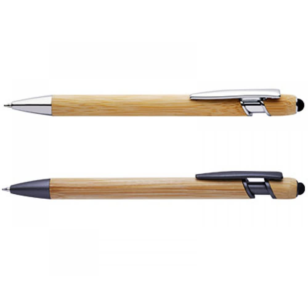 Bamboo Grid Stylus Pens
