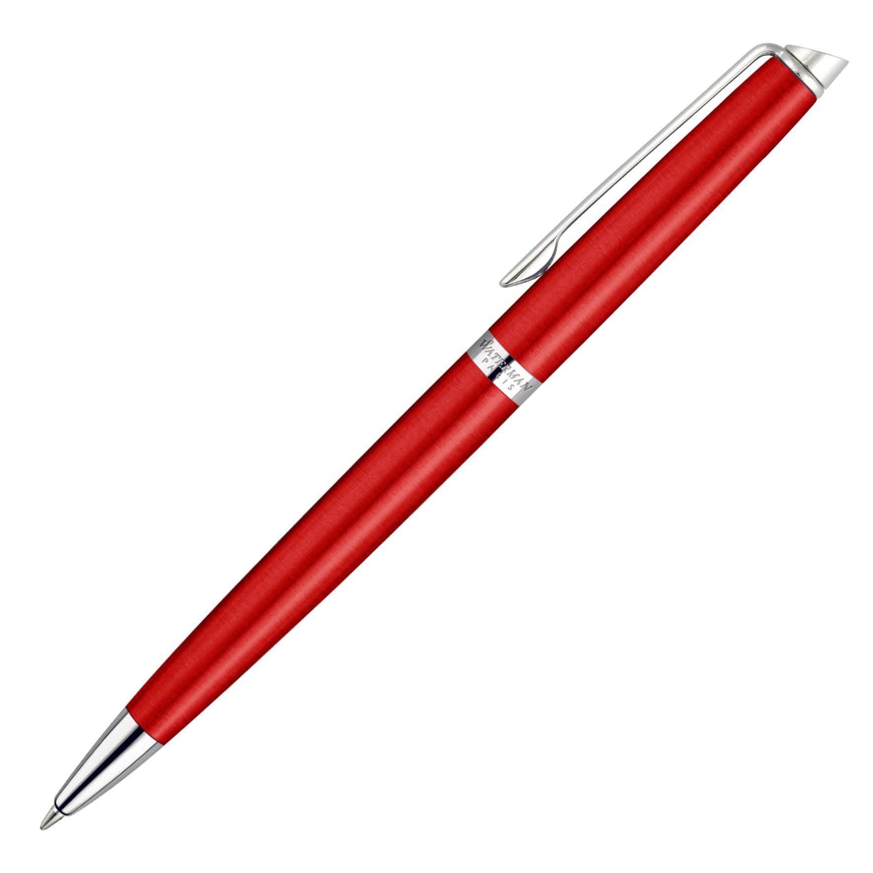 Metal Pen Ballpoint Waterman Hemisphere - Comet Red CT