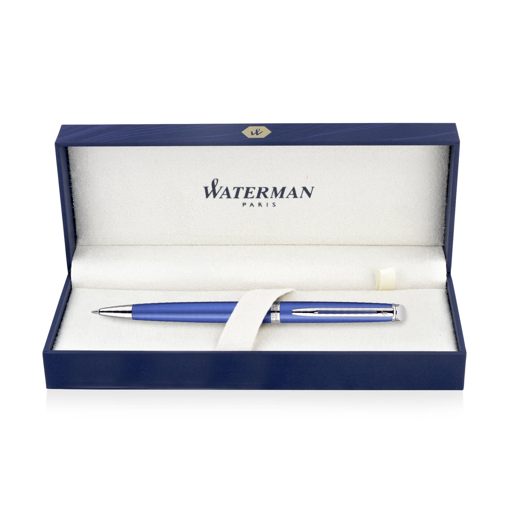 Metal Pen Ballpoint Waterman Hemisphere – Bright Blue CT