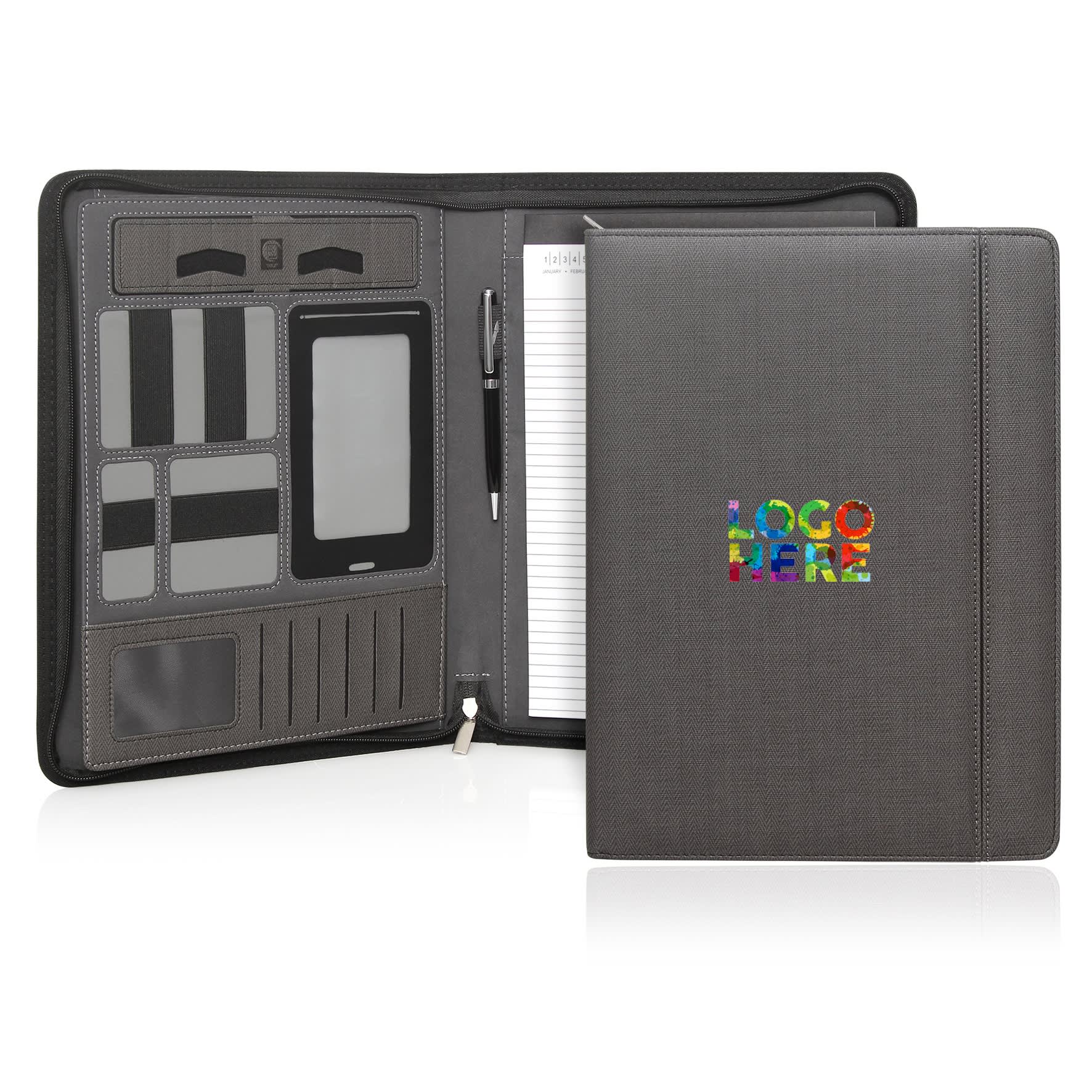 Compendium A4 Milano Executive Tech Zipper - C478 Image