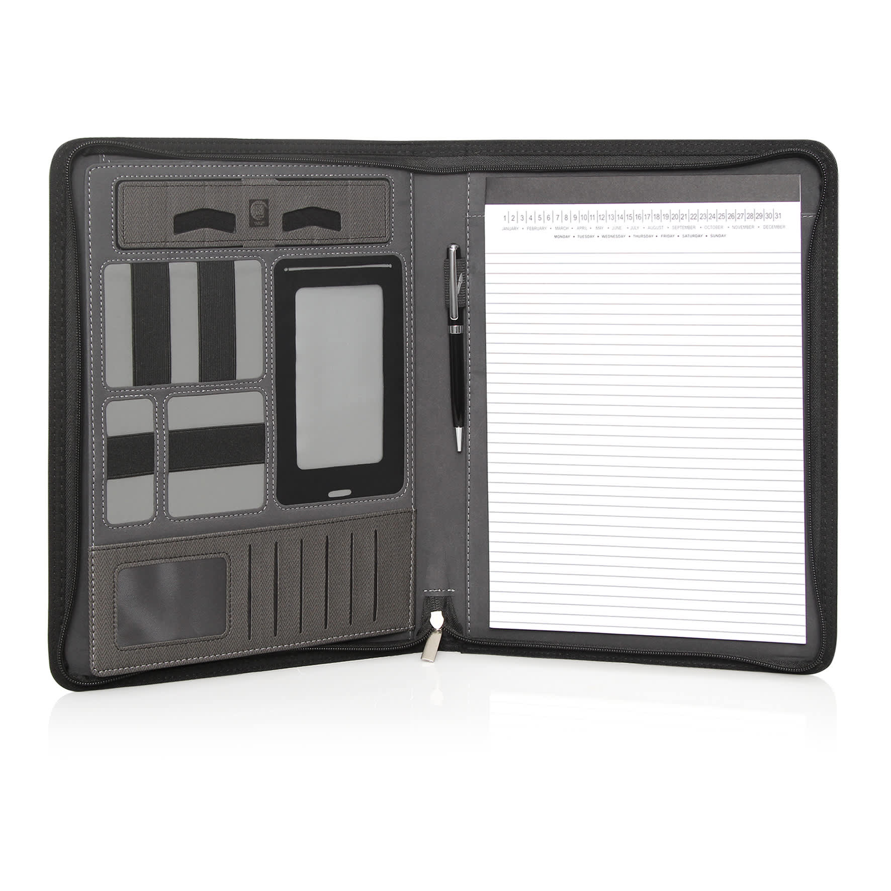 Compendium A4 Milano Executive Tech Zipper - C478 Image