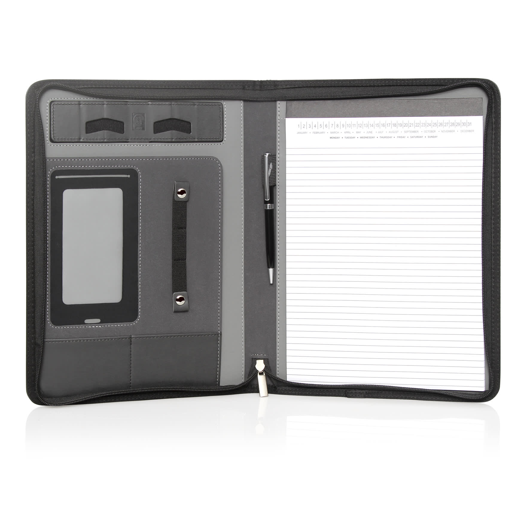 Compendium A4 Verona Executive Tech Zipper
