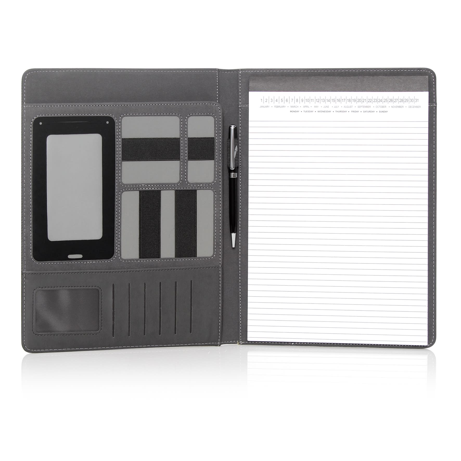 Compendium A4 Ebony Executive Tech