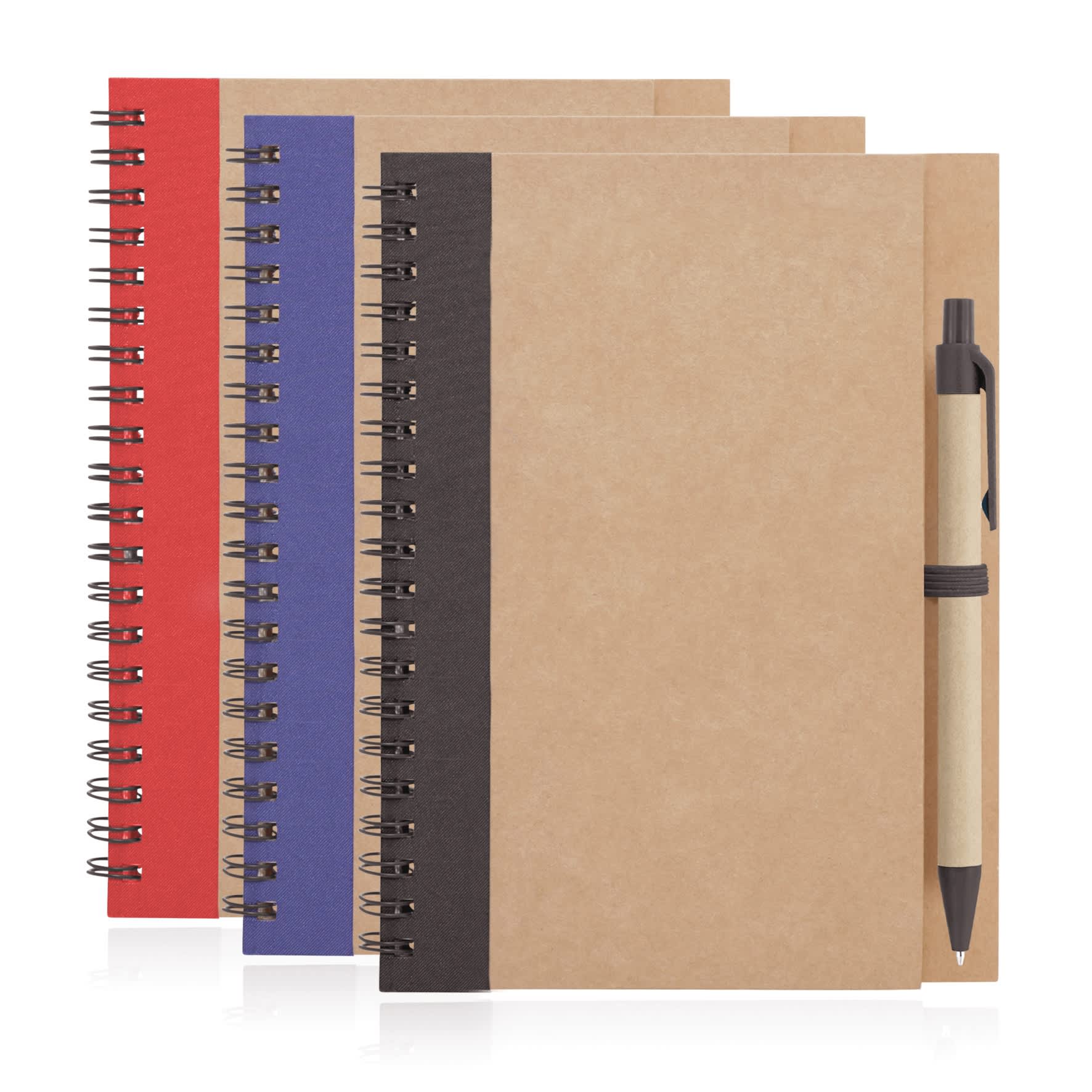 Alternative view of Eco Notebook Recycled Paper Spiral Bound with Z244