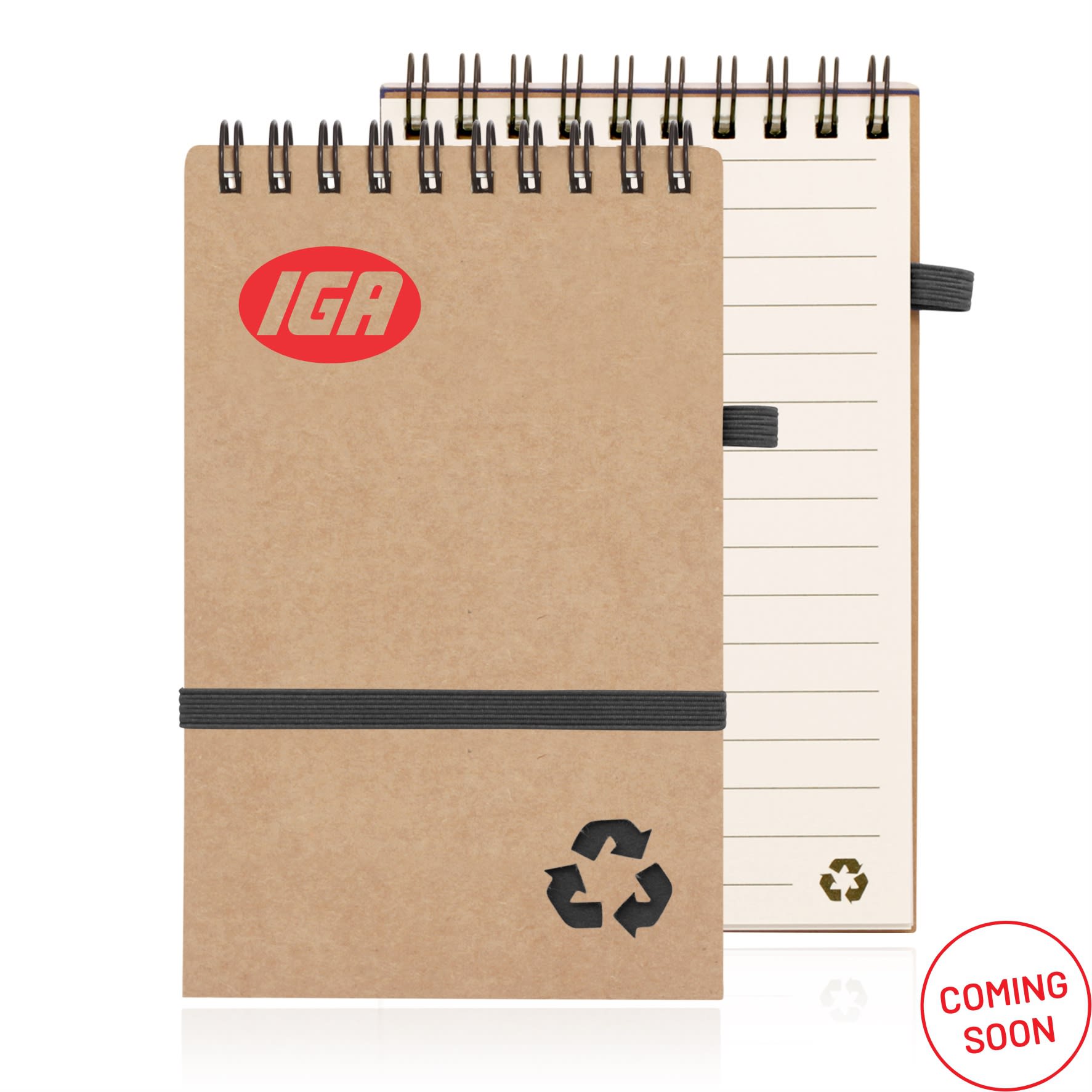 Alternative view of Eco Notepad Recycled Paper Spiral Bound