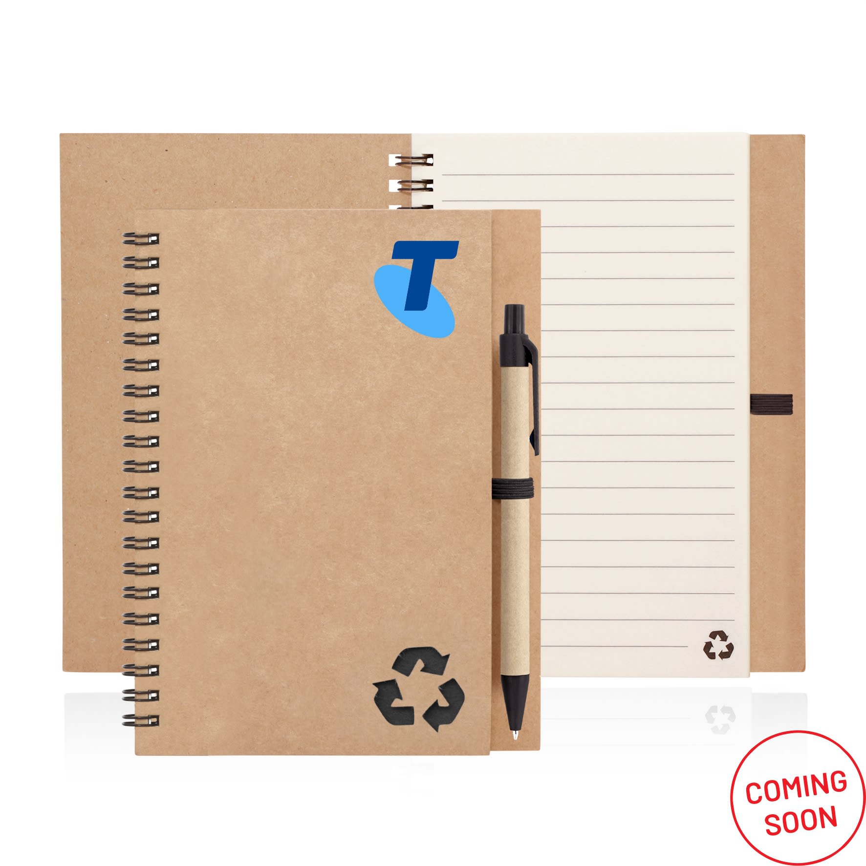 Alternative view of Eco Notebook Recycled Paper Spiral Bound with Z244