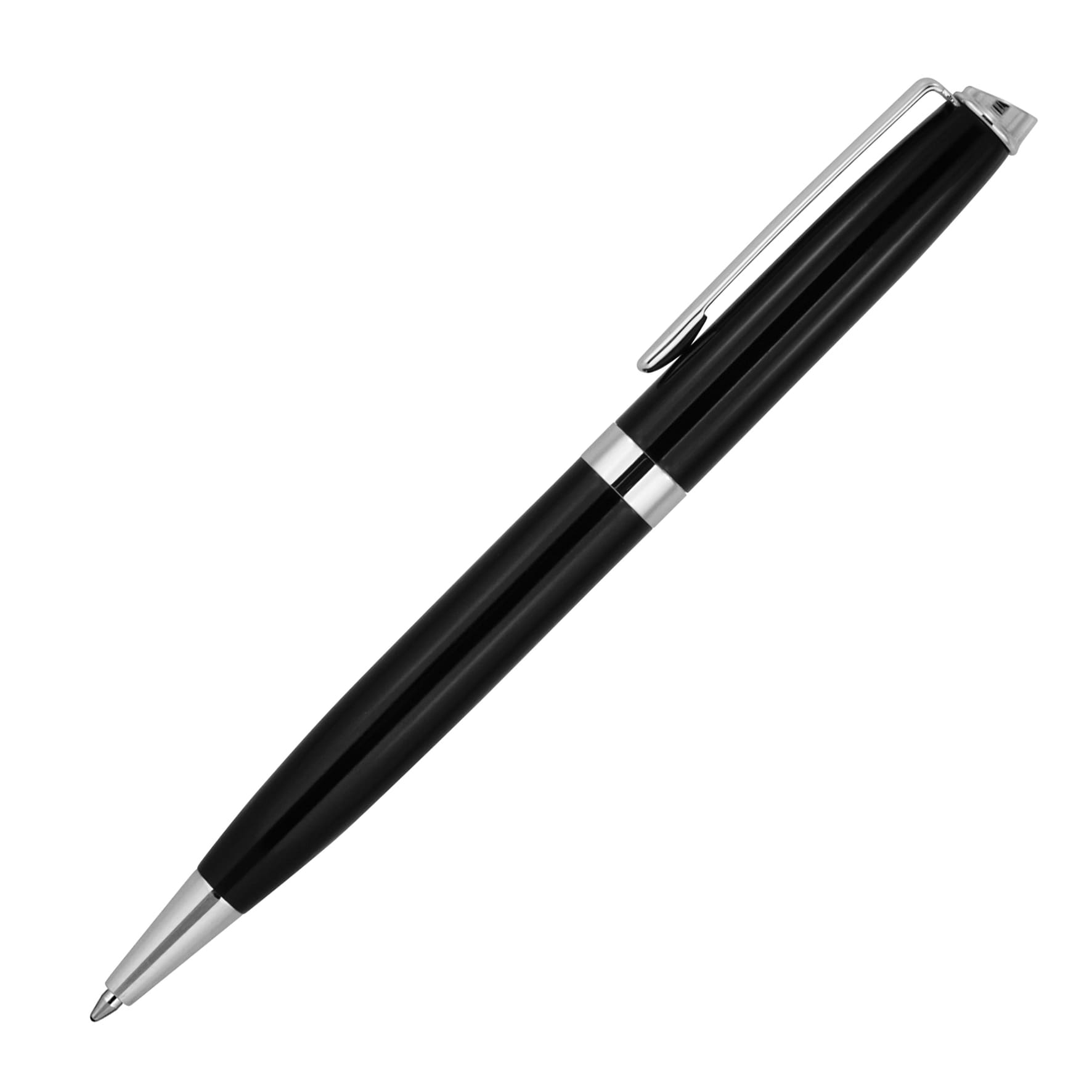 Alternative view of Metal Pen Ballpoint Derofe France Black
