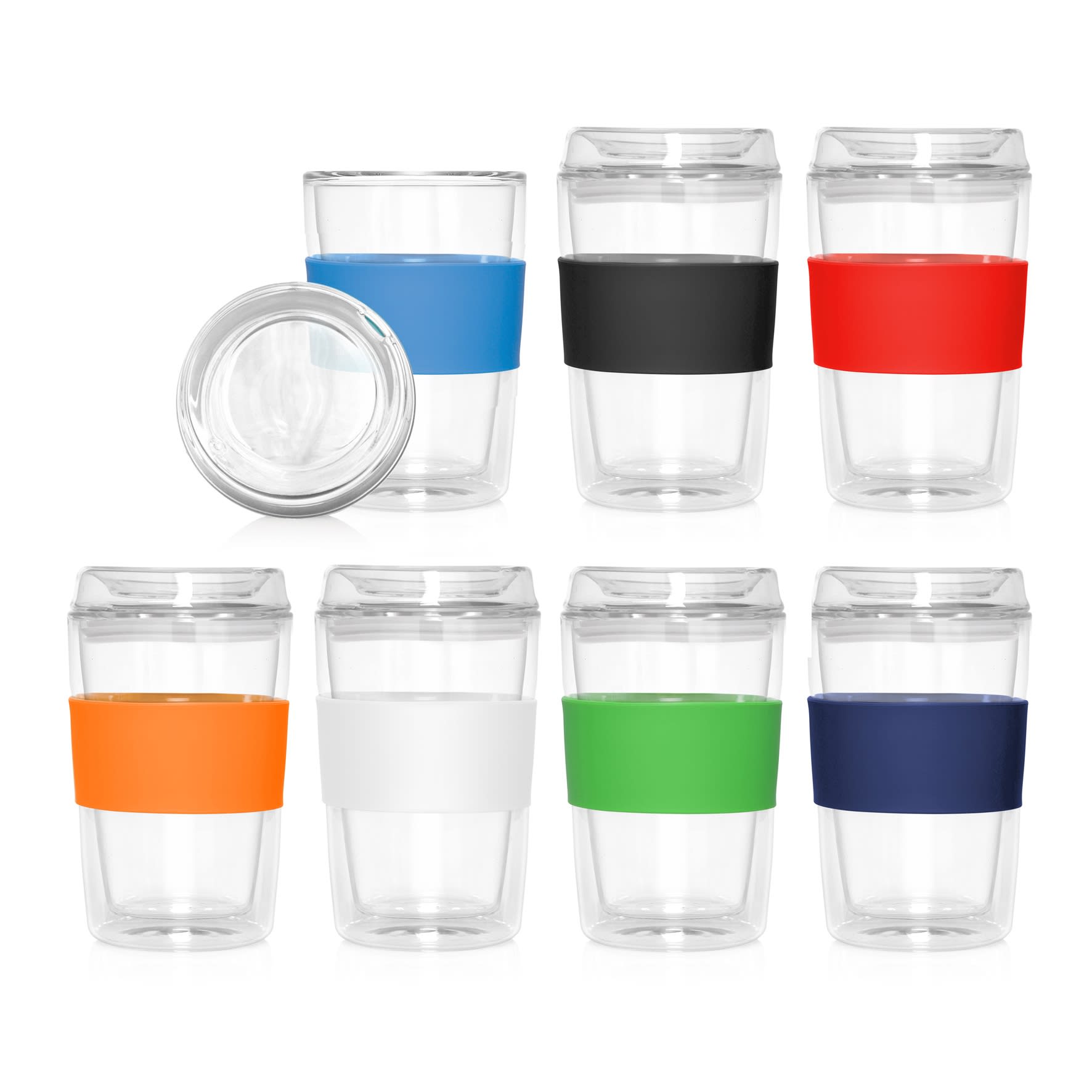 Eco Coffee Cup Glass Double Wall Cup2Go 300ml