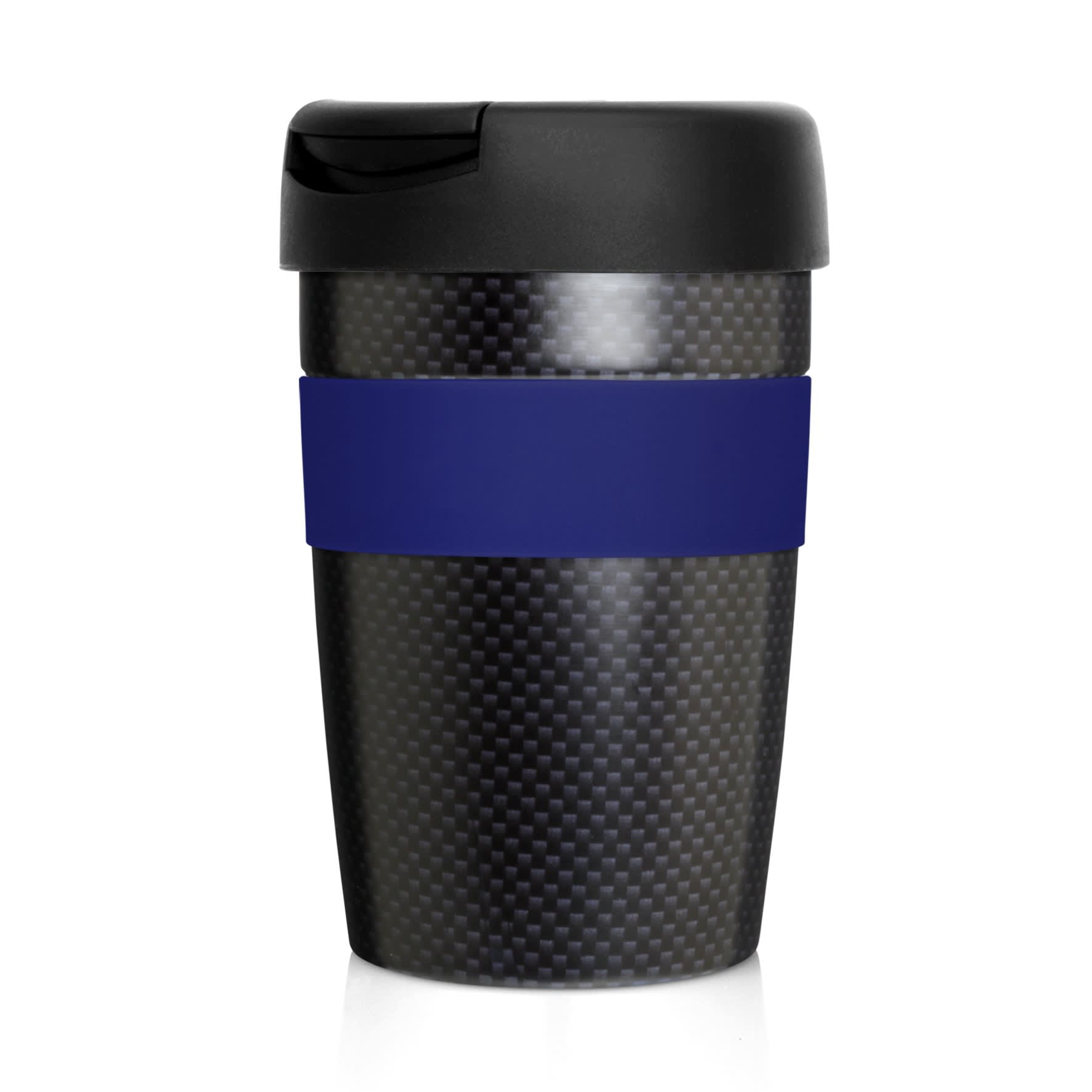 Eco Coffee Cup Stainless Double Wall Cup2Go Carbon Fibre 375ml