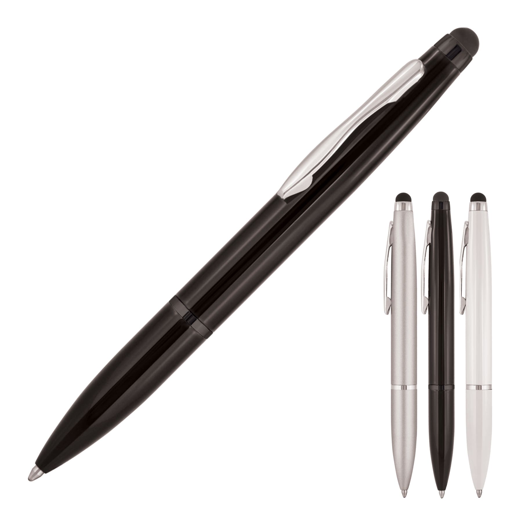 Metal Pen Ballpoint Prestige Stylus 2 in 1