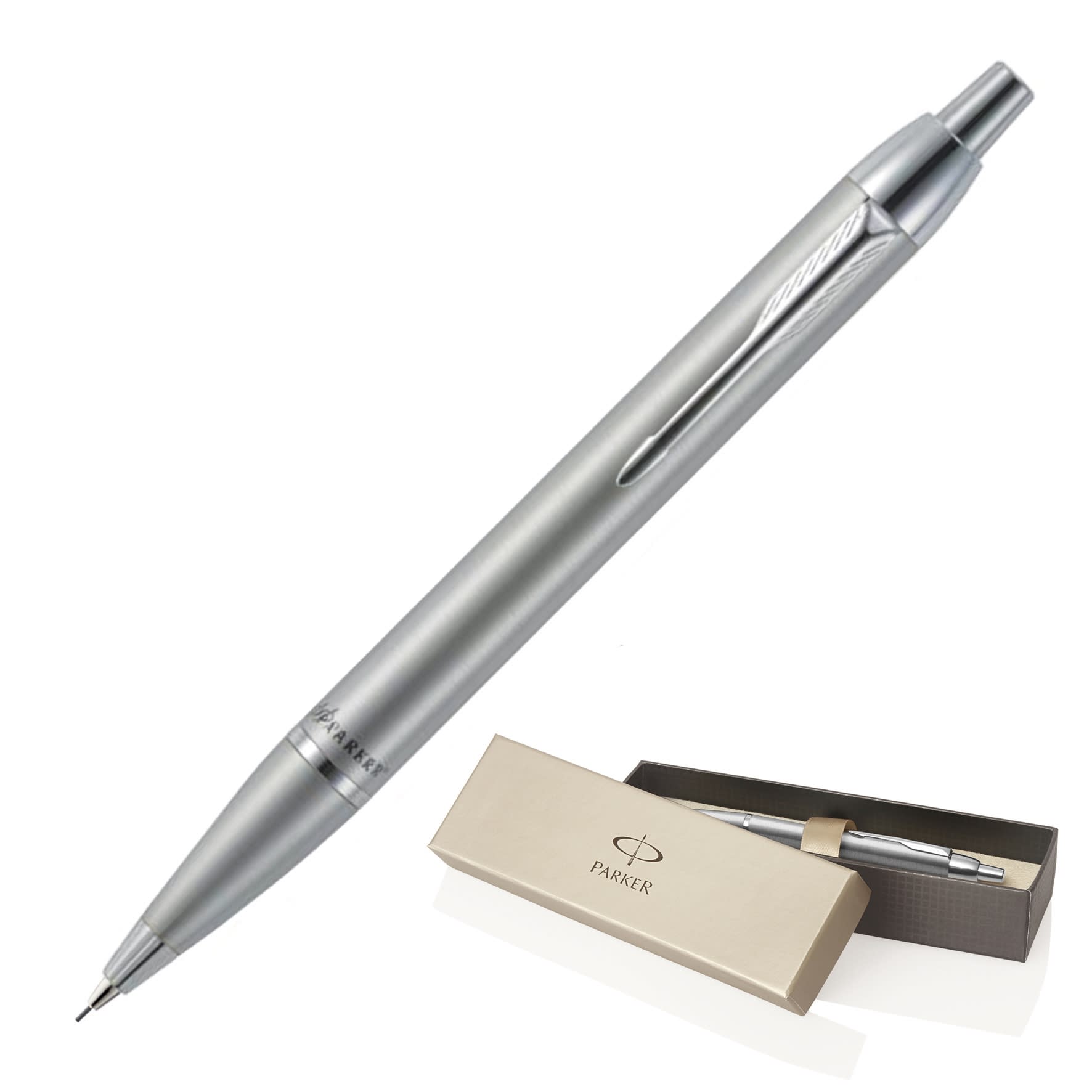 Pencil Mechanical Metal Parker IM – Brushed Stainless CT