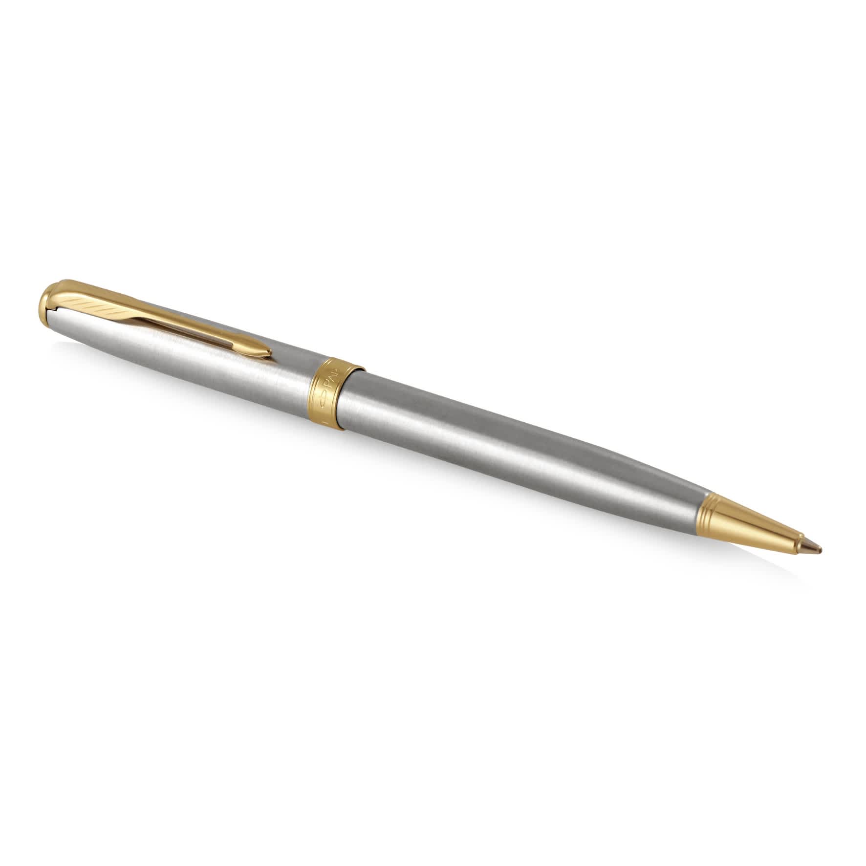 Metal Pen Ballpoint Parker Sonnet - Brushed Stainless GT