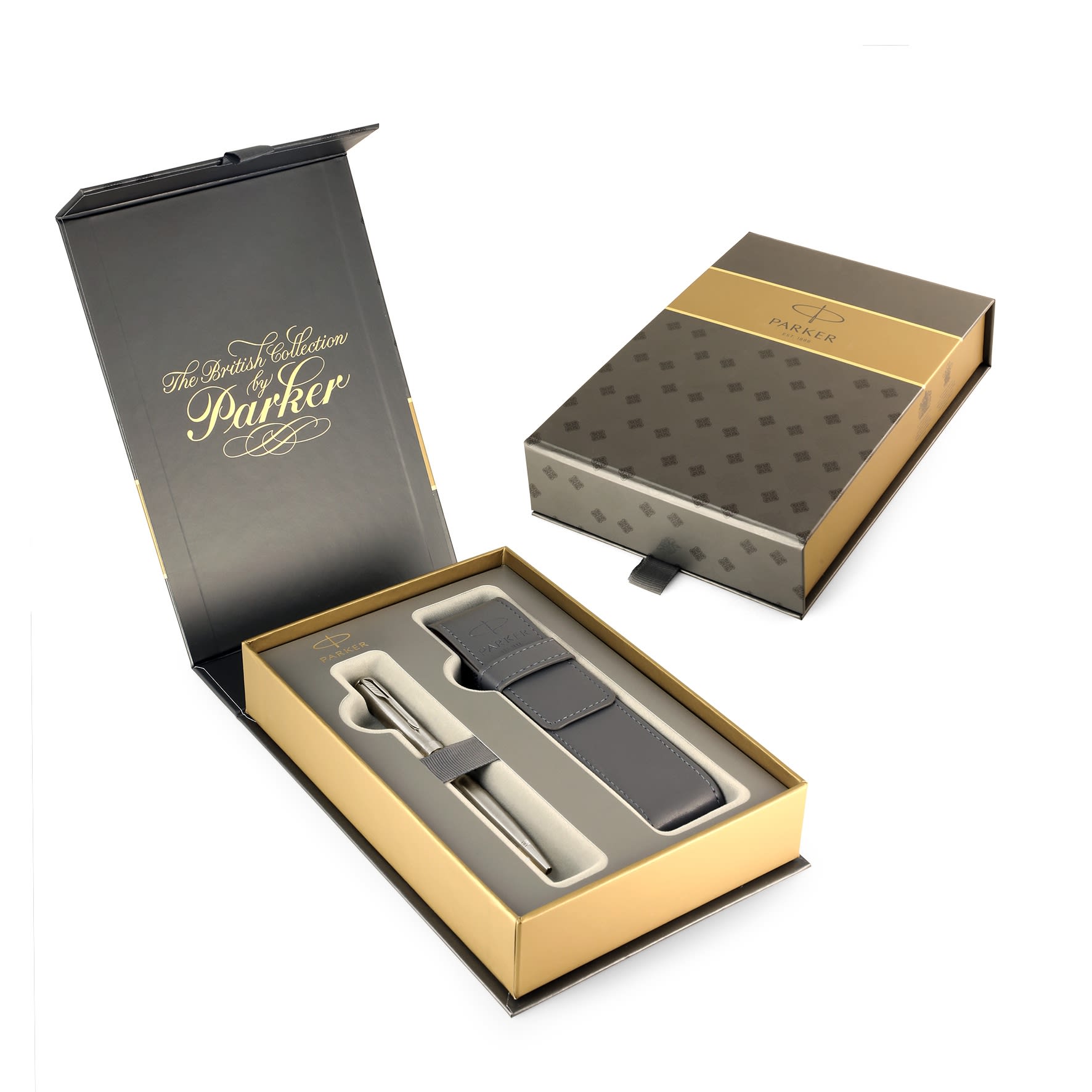 Metal Pen Ballpoint Parker Sonnet - Brushed Stainless CT - S20081048 Image