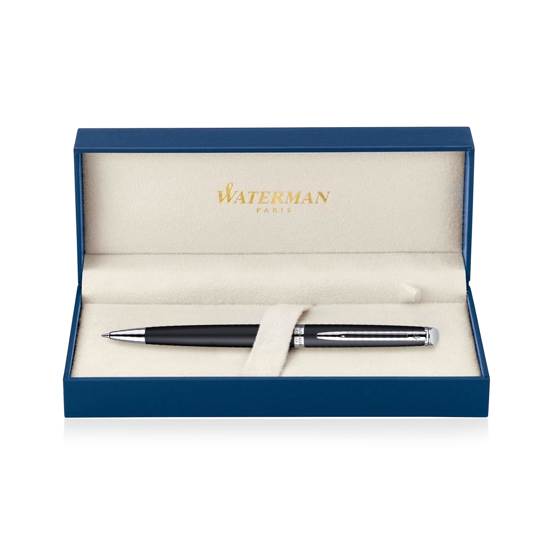 Alternative view of Metal Pen Ballpoint Waterman Hemisphere - Matte Black CT