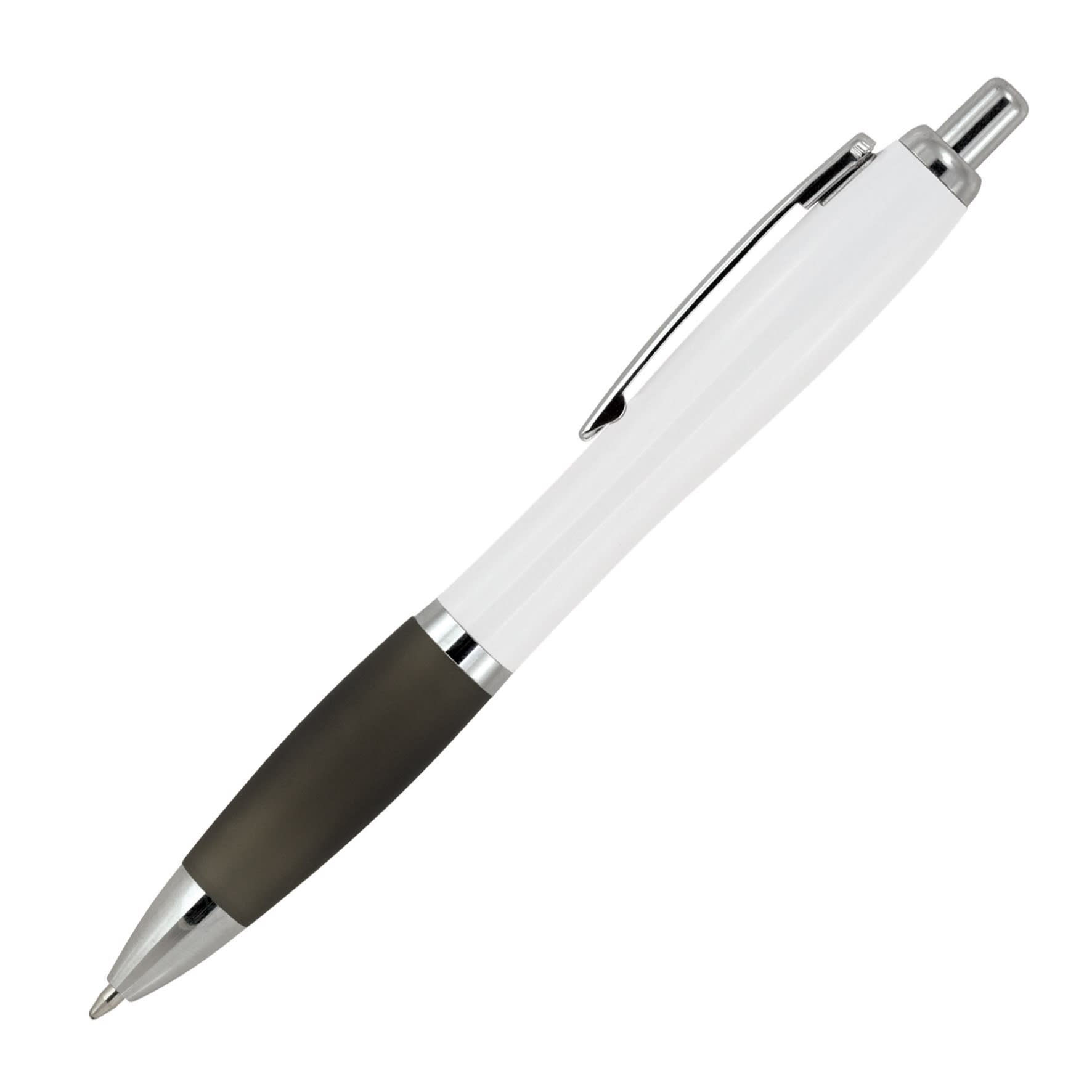 Alternative view of Plastic Pen Ballpoint White Cara