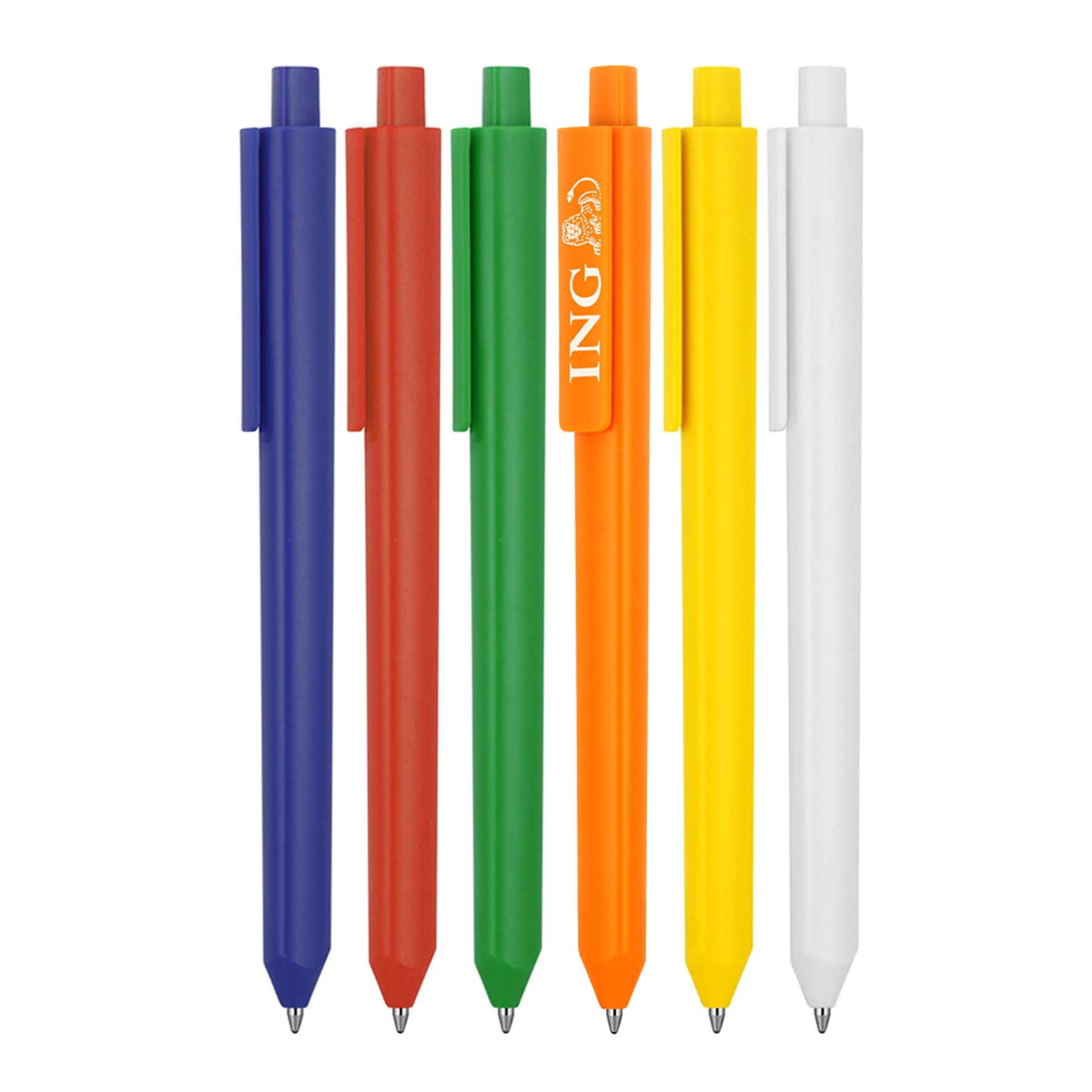 Alternative view of Plastic Pen Ballpoint Matte Triangular Phoenix