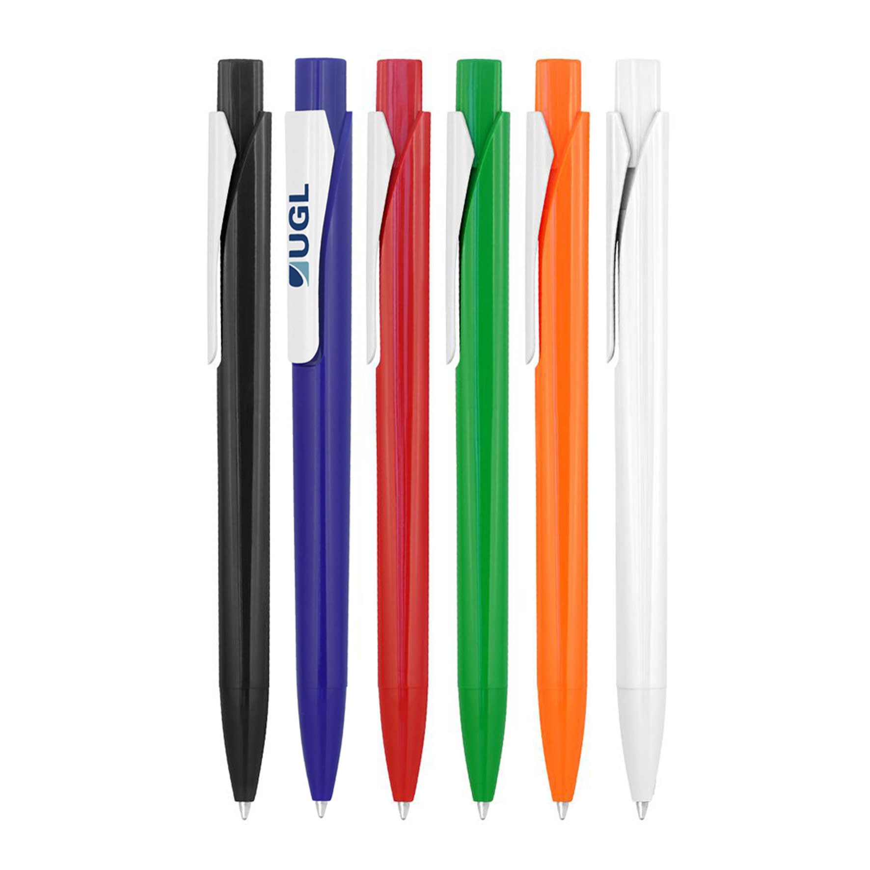 Alternative view of Plastic Pen Ballpoint White Romana