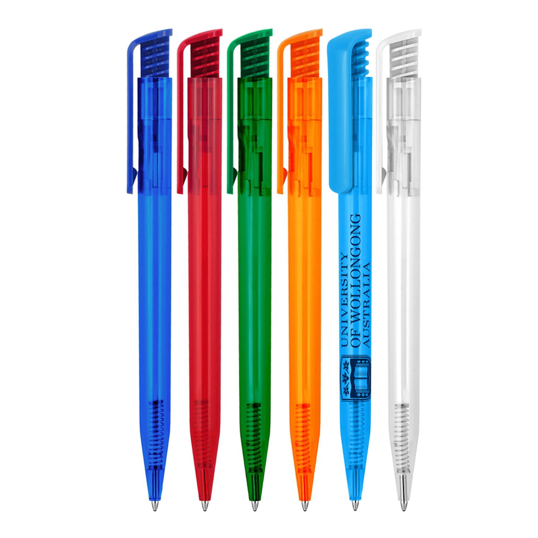 Alternative view of Plastic Pen Ballpoint Transparent Tia