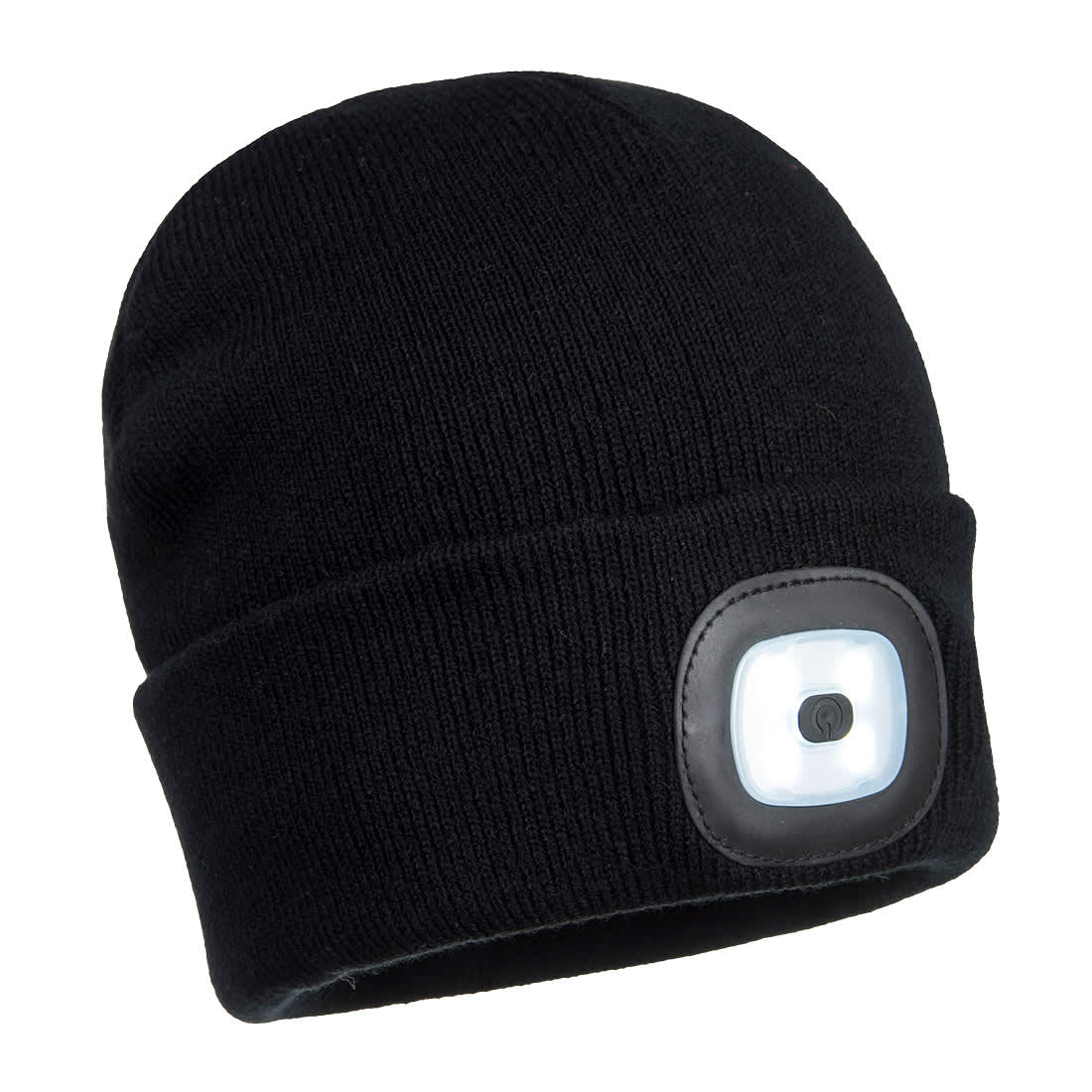 Beanie LED Head Light USB Rechargeable - B029 Image Black