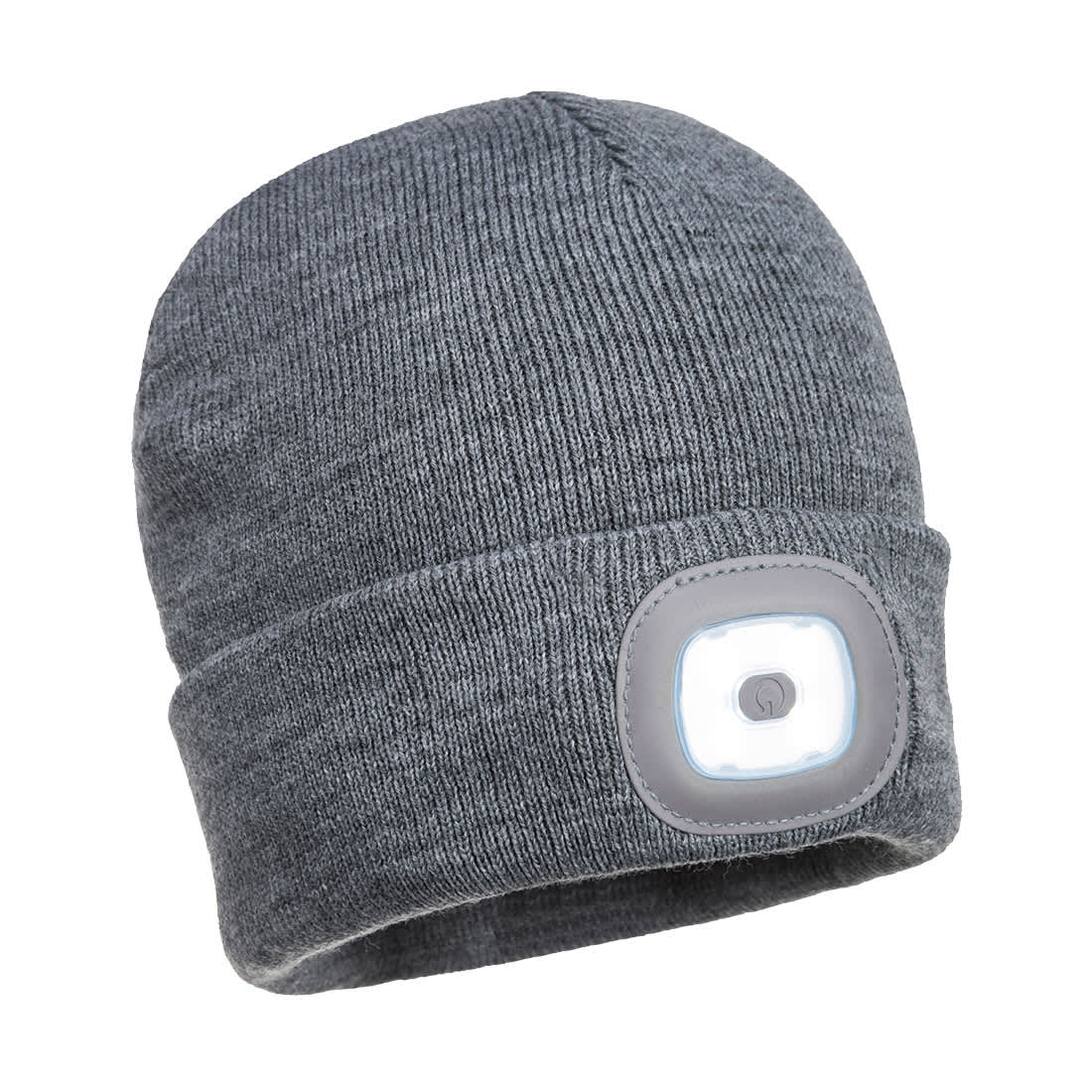 Beanie LED Head Light USB Rechargeable - B029 Image Grey