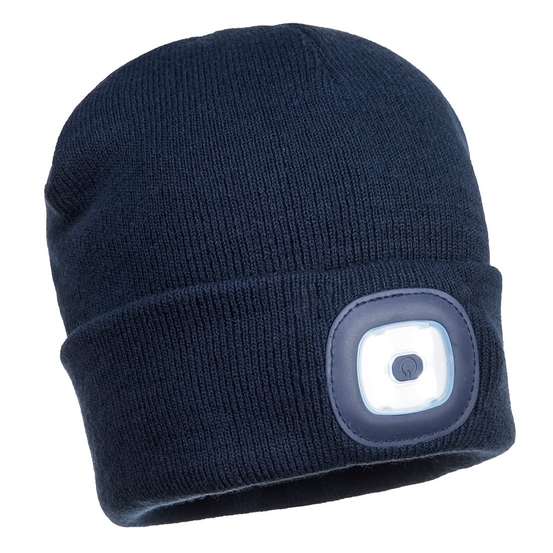 Beanie LED Head Light USB Rechargeable - B029 Image Navy