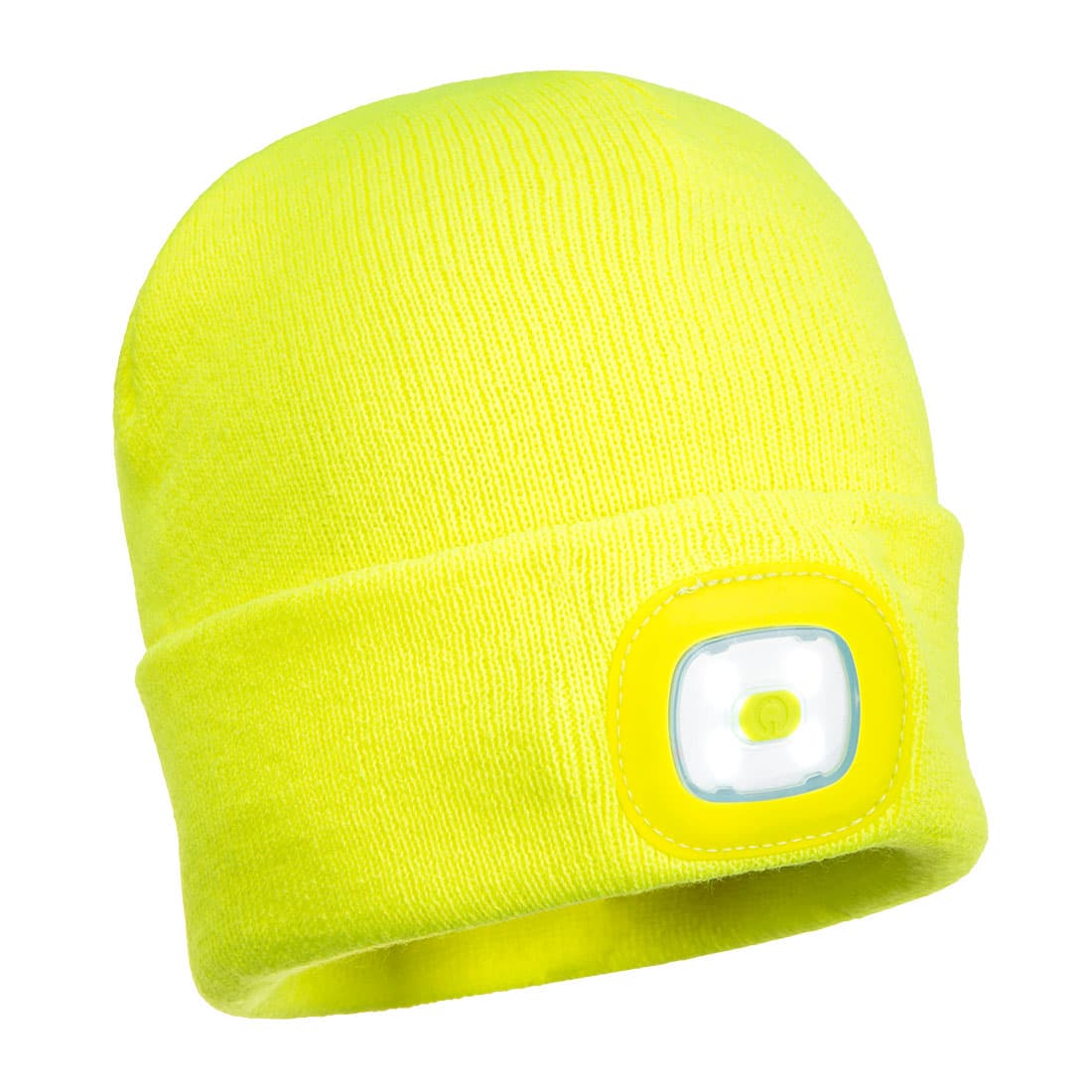 Beanie LED Head Light USB Rechargeable - B029 Image Yellow