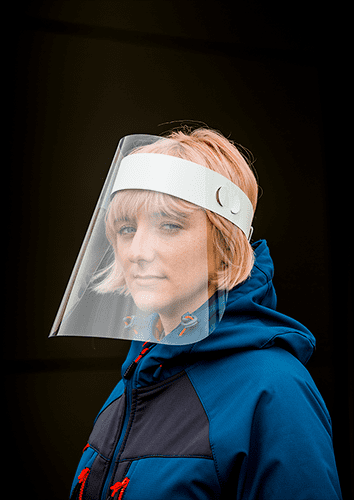 300m APET Face Shield  (Pk100)