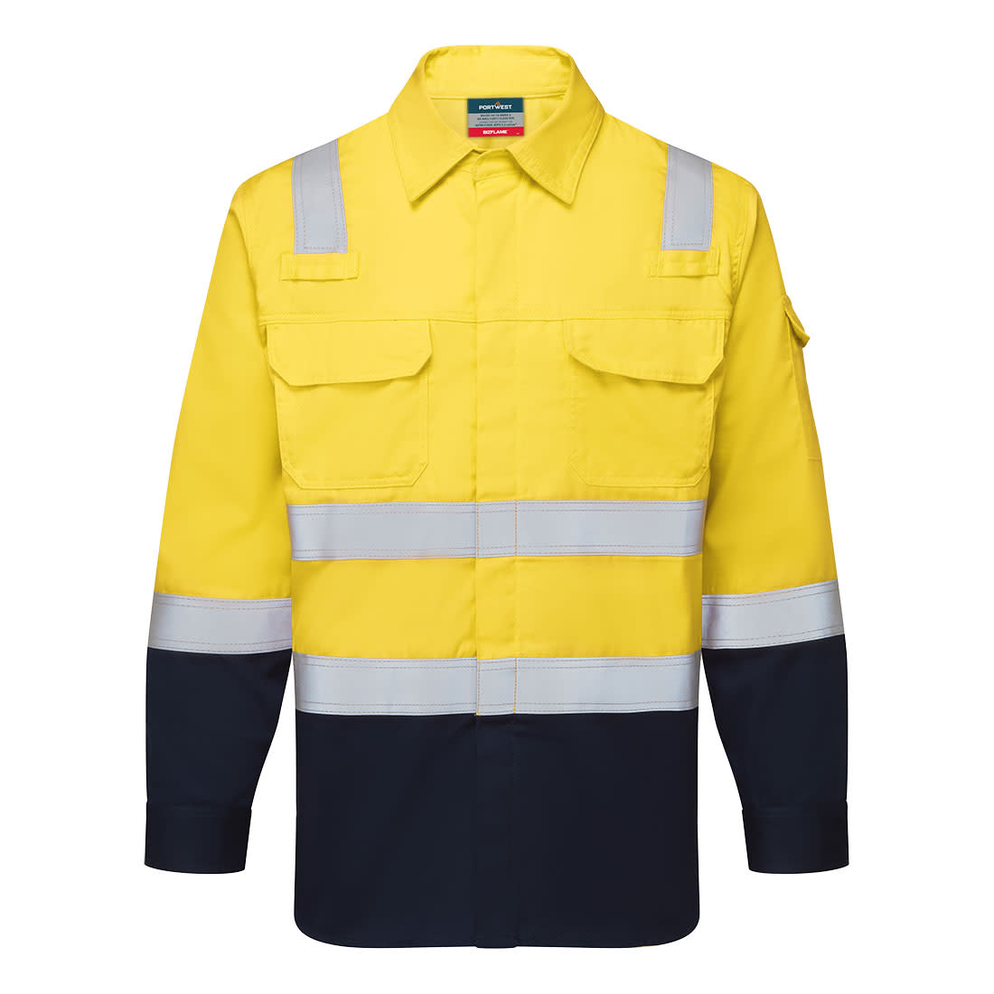 Bizflame Work Two Tone FR Shirt PO-FR729