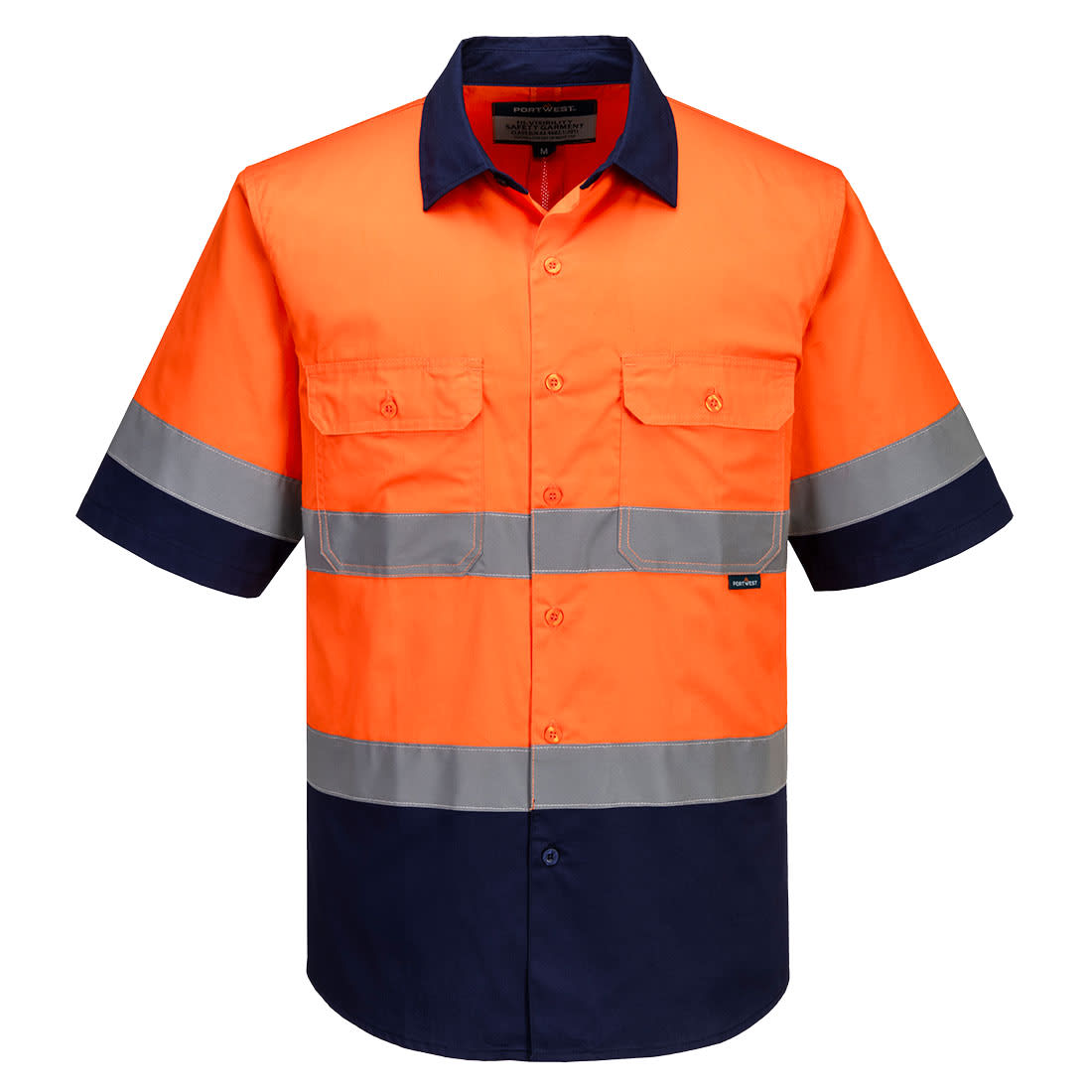 Industrial Hi-Vis Lightweight Contrast Shirt S/S