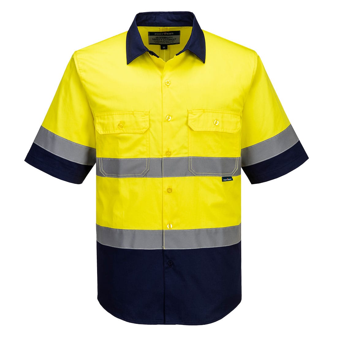Industrial Hi-Vis Lightweight Contrast Shirt S/S PO-MA402