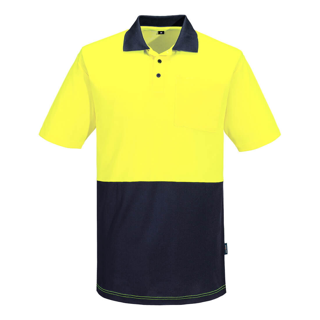 Hi-Vis Cotton Comfort Contrast Class D Polo Shirt S/S PO-MP415