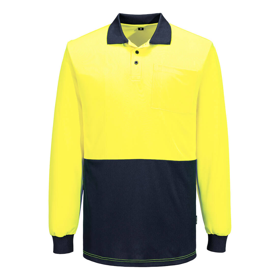 Hi-Vis Contrast Class D Polo Shirt L/S PO-MP615
