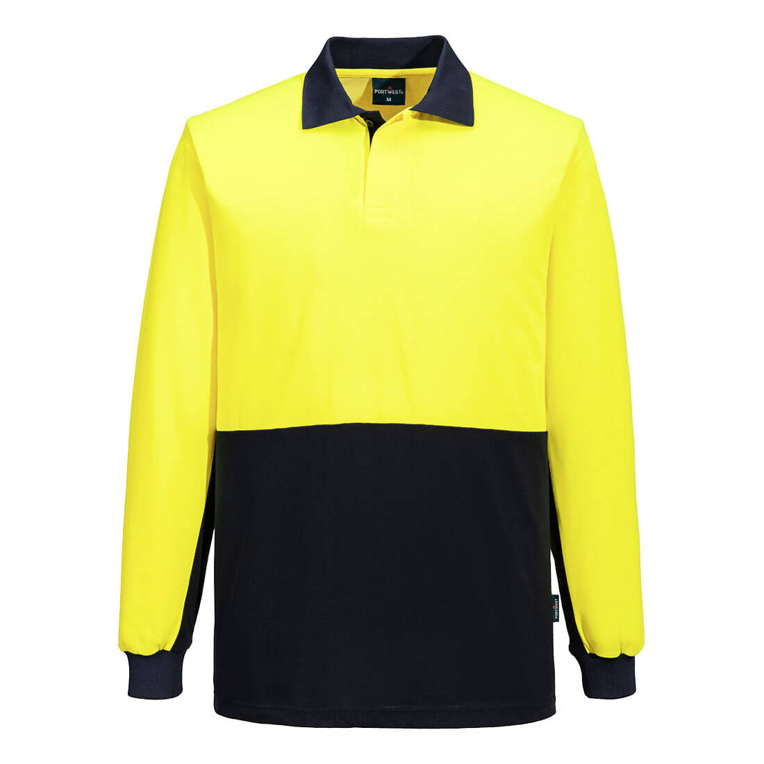 Hi-Vis Contrast Class D Polo Shirt L/S PO-MP813