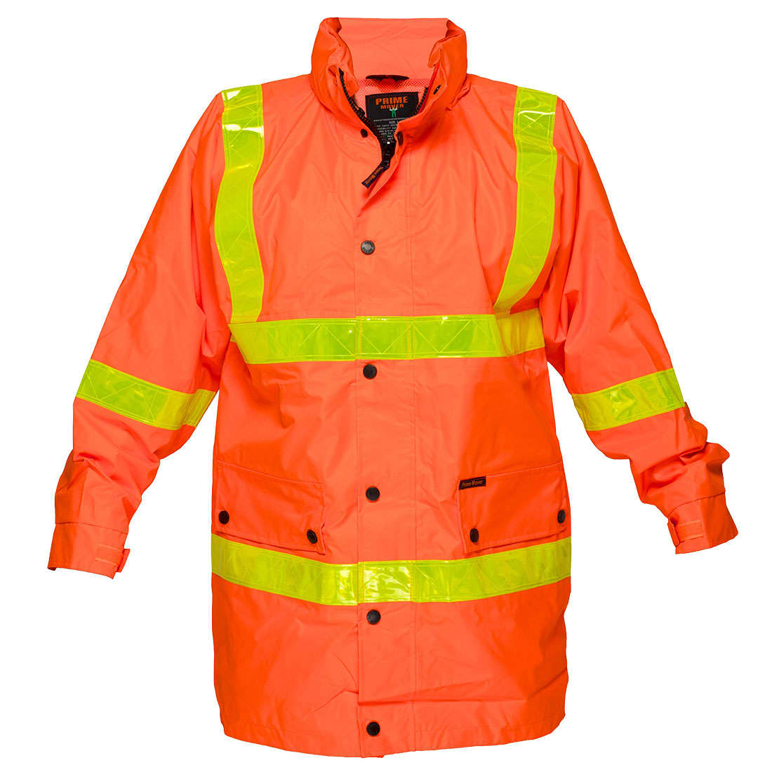 Squizzy Hi-Vis Roads Rain Traffic Jacket