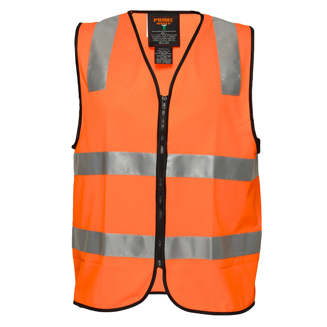Hi-Vis Zipped Vest