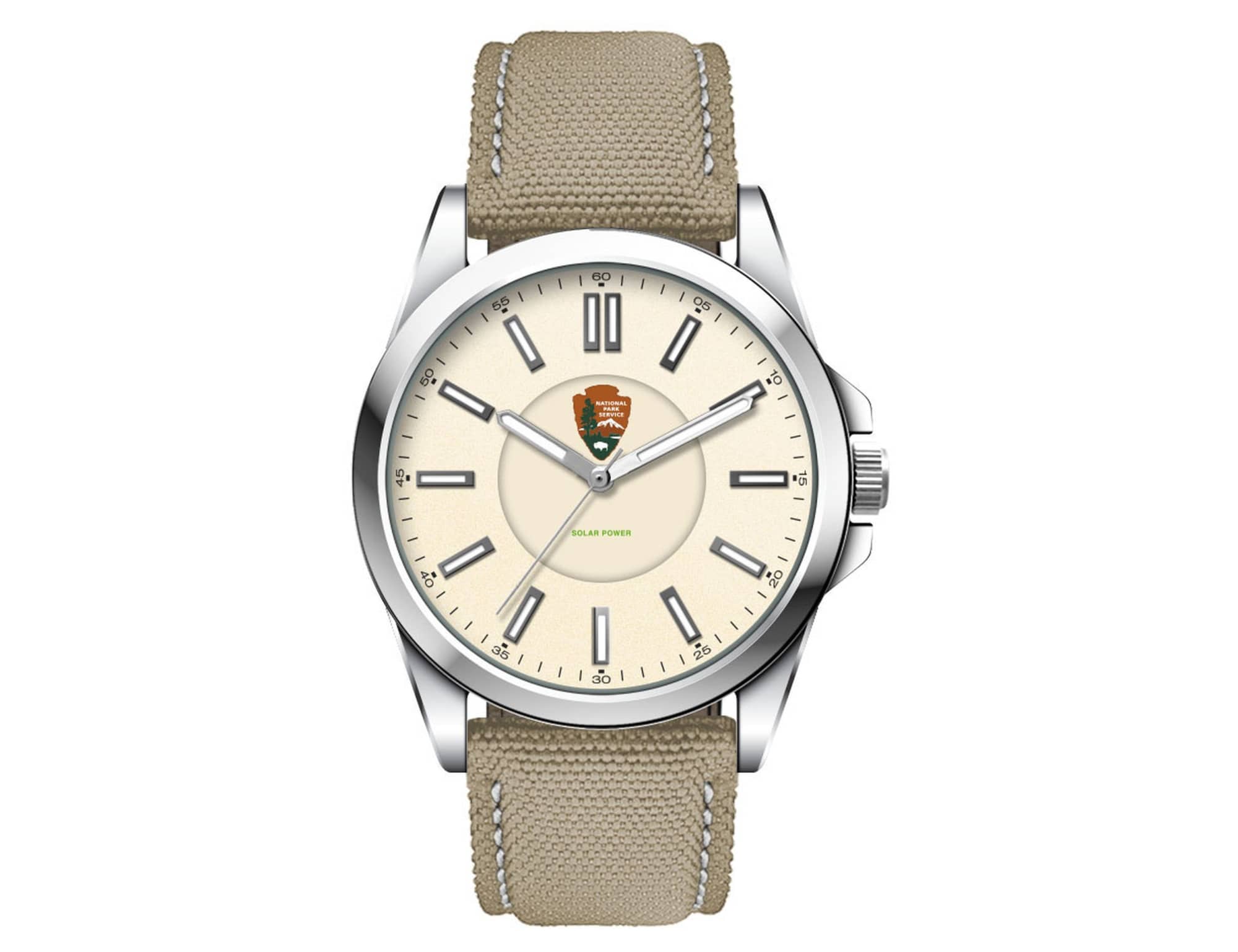 Alternative view of Solar Unisex Watch, rPET Strap